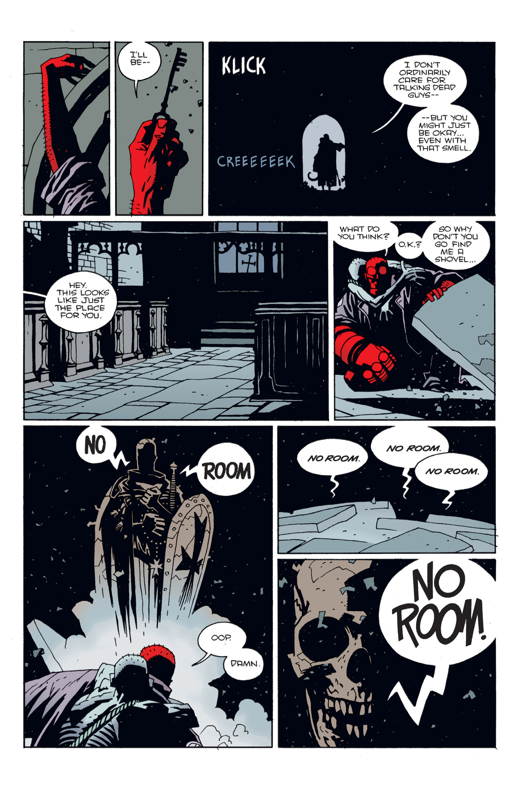 Read online Hellboy comic -  Issue #3 - 17