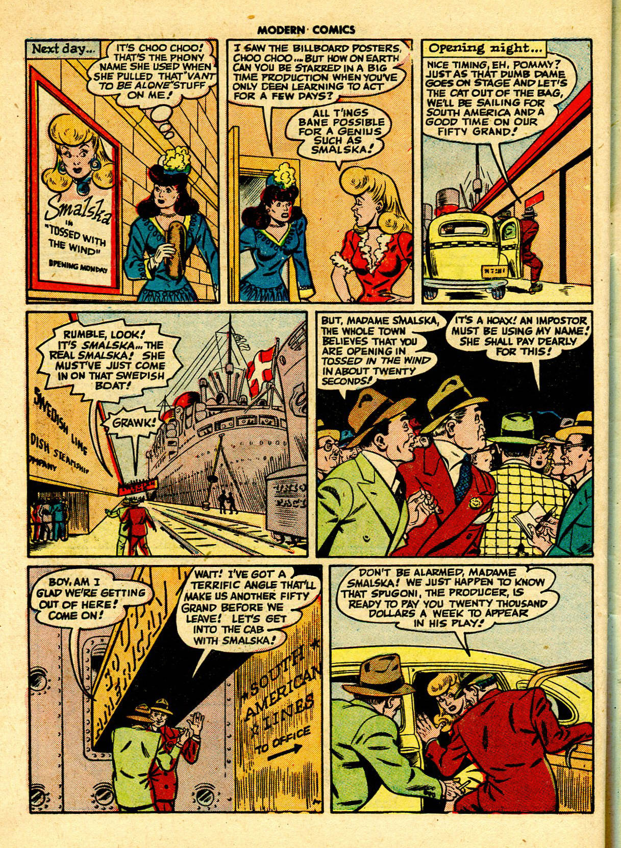 Read online Modern Comics comic -  Issue #62 - 56