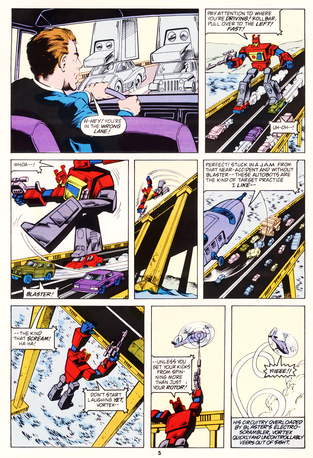 Read online The Transformers (UK) comic -  Issue #139 - 5