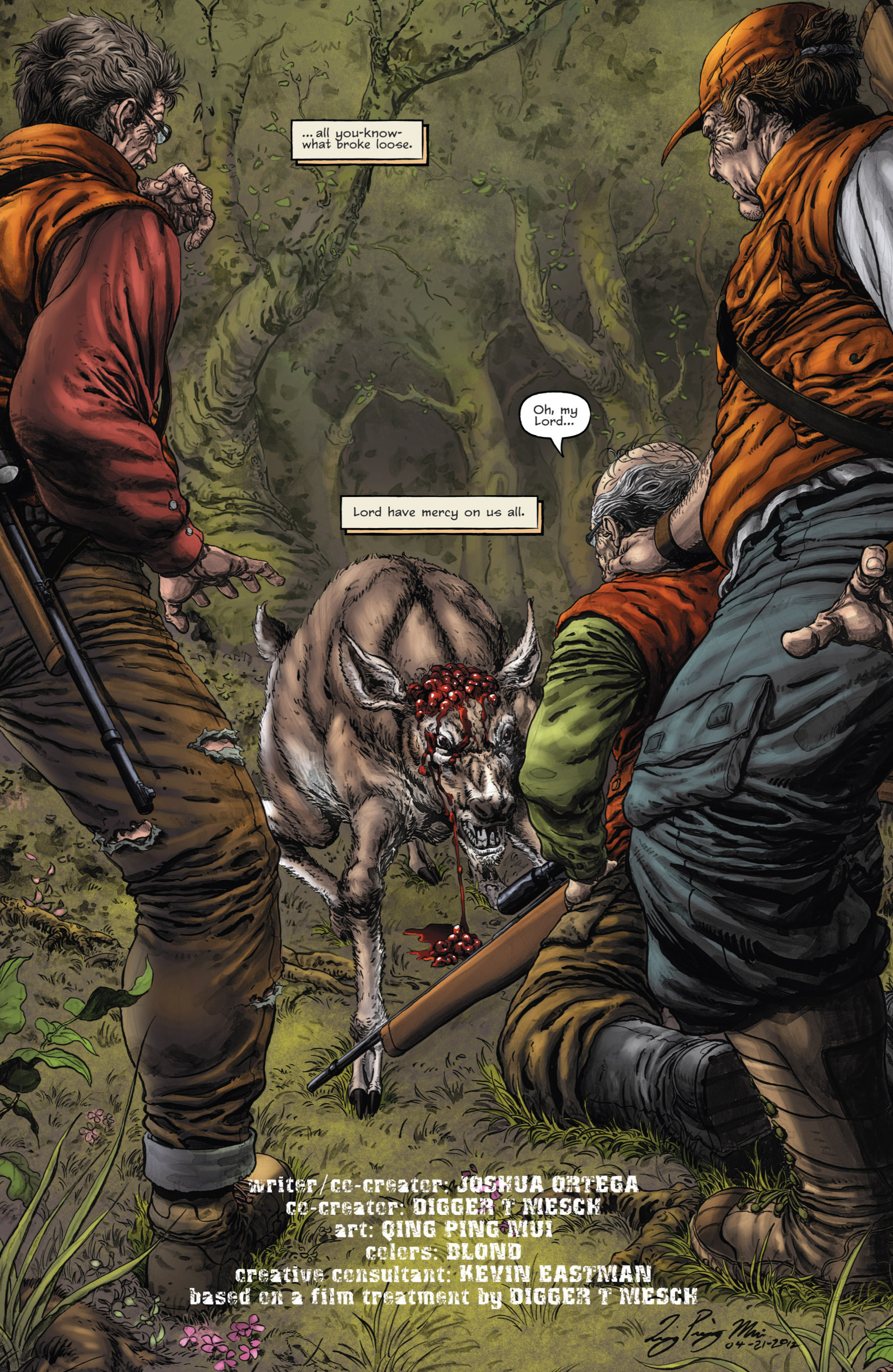 Read online The Other Dead comic -  Issue #1 - 6