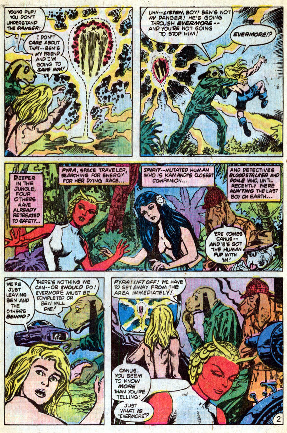 Read online Kamandi, The Last Boy On Earth comic -  Issue #57 - 3