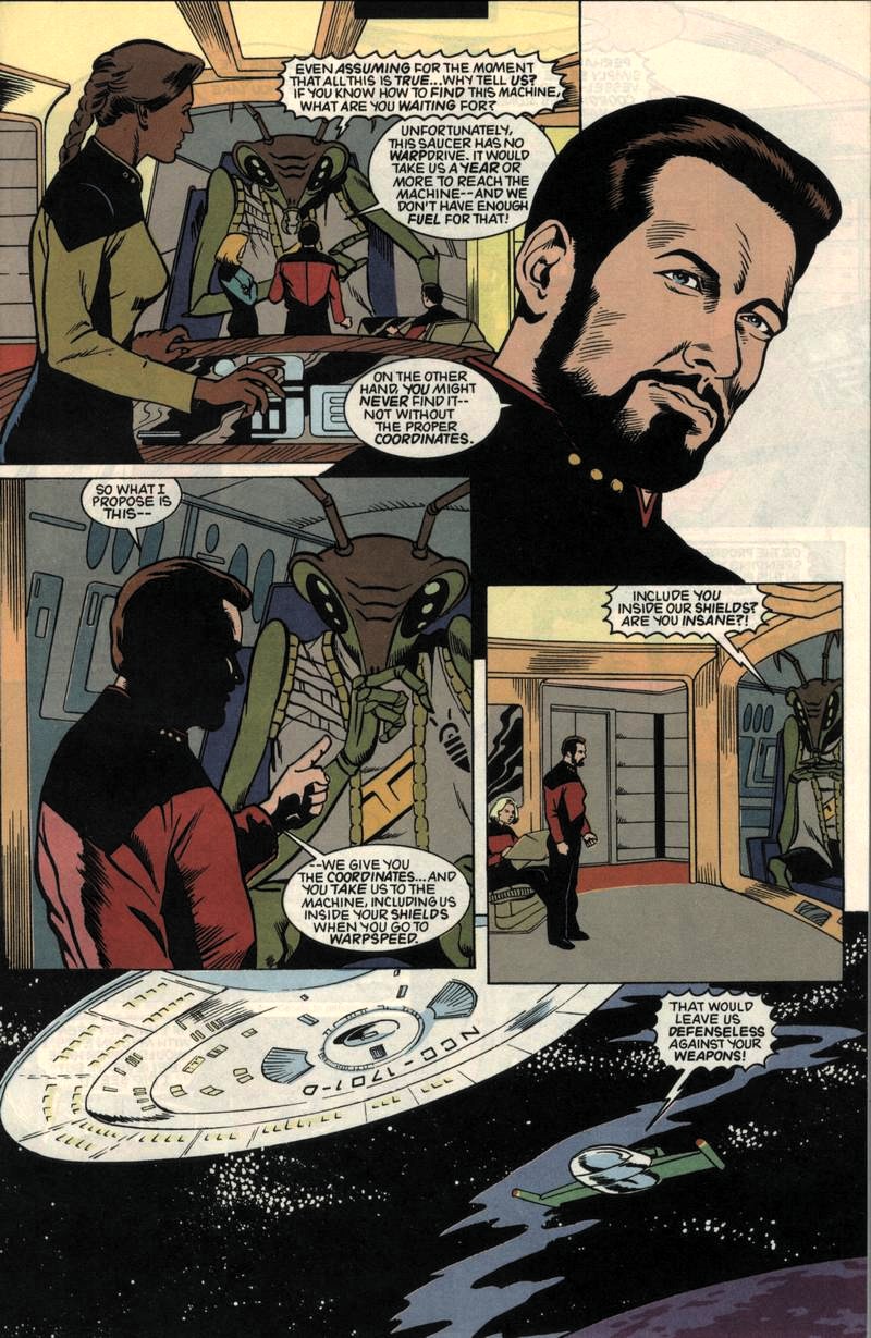 Read online Star Trek: The Next Generation (1989) comic -  Issue #43 - 6