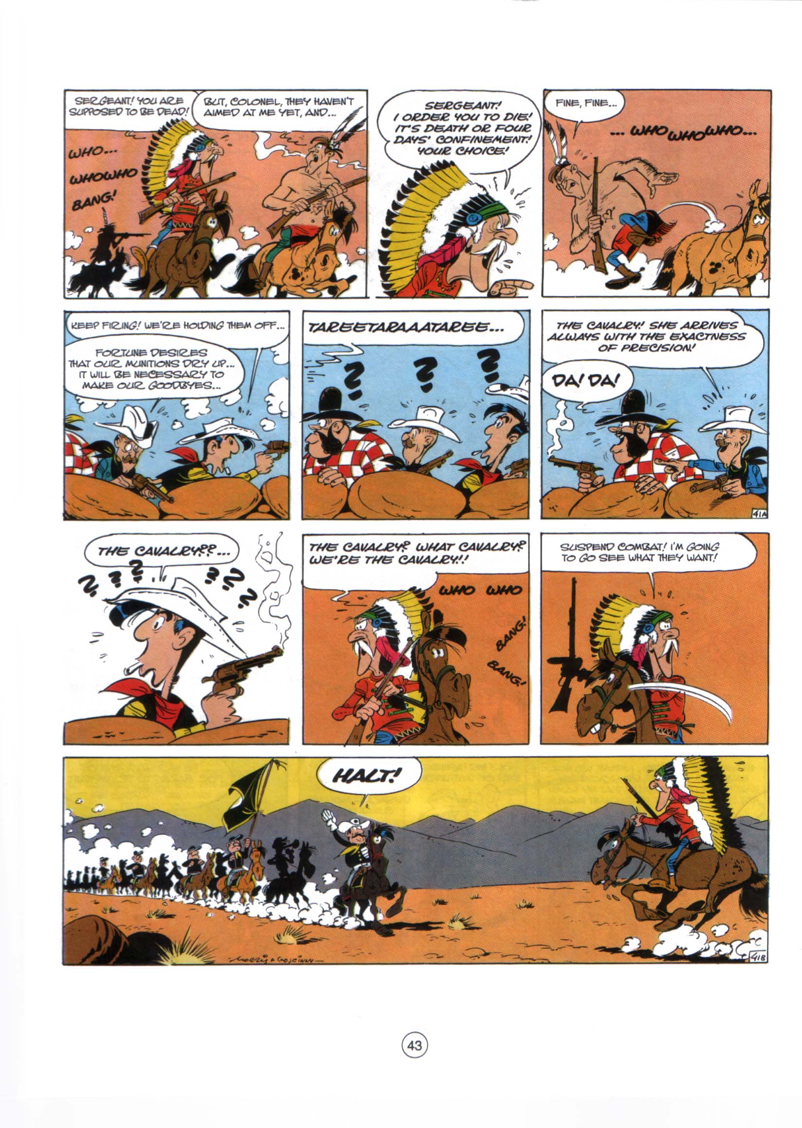 Read online A Lucky Luke Adventure comic -  Issue #29 - 42