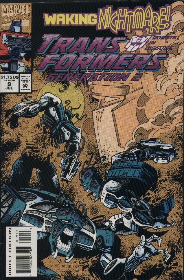 Read online Transformers: Generation 2 comic -  Issue #9 - 1