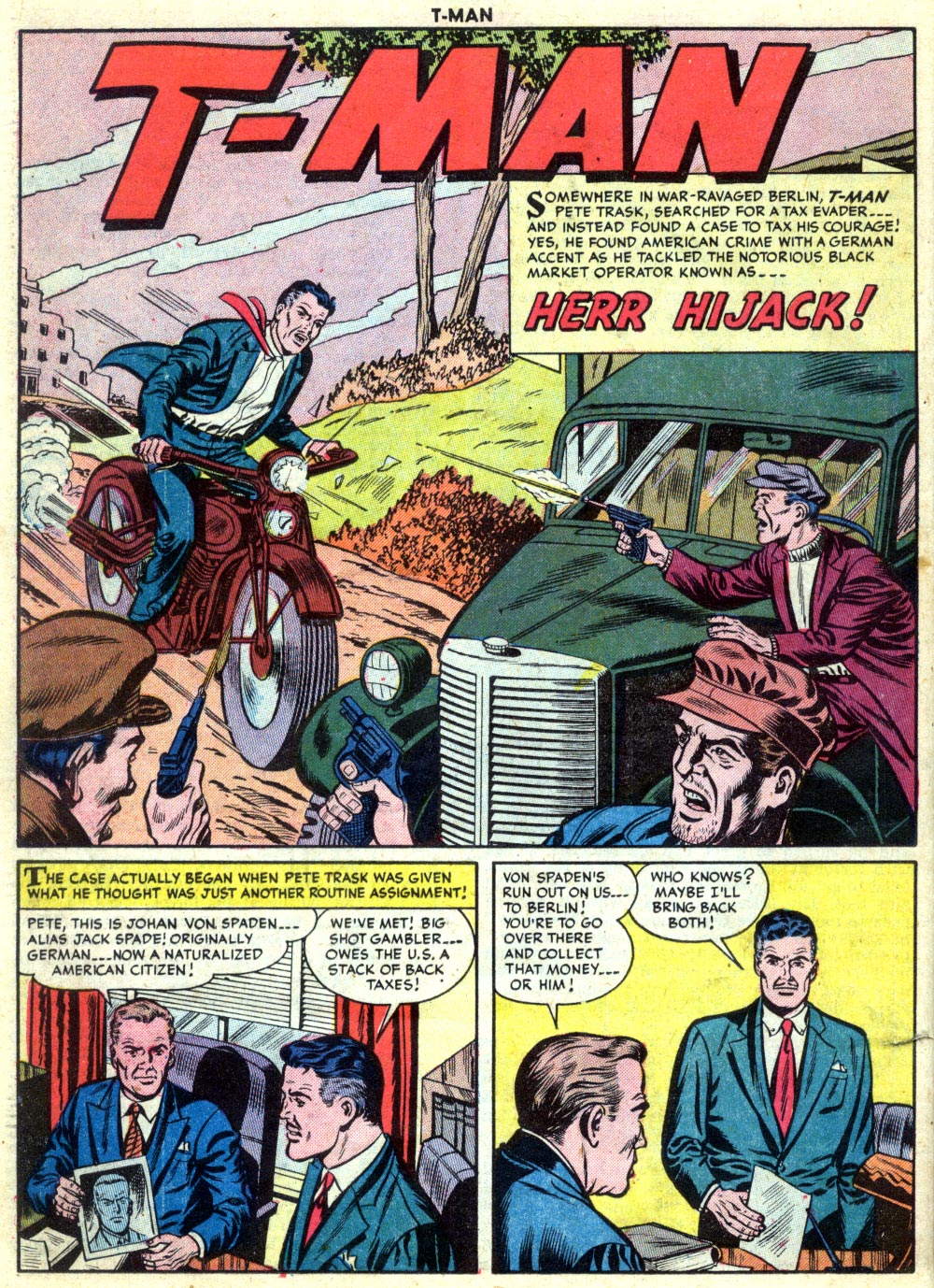 Read online T-Man: World Wide Trouble Shooter comic -  Issue #19 - 26