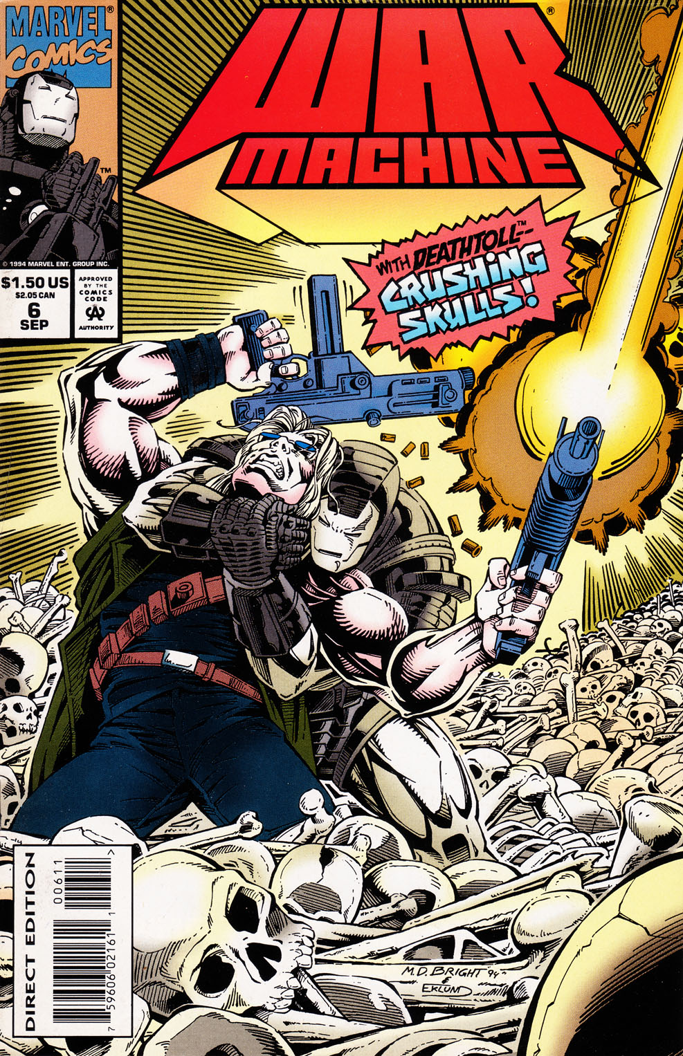 Read online War Machine (1994) comic -  Issue #6 - 1