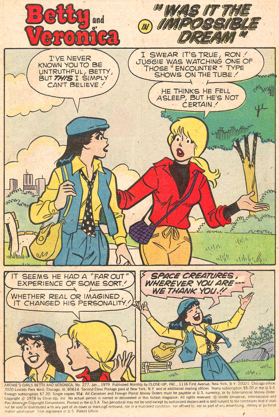 Read online Archie's Girls Betty and Veronica comic -  Issue #277 - 3