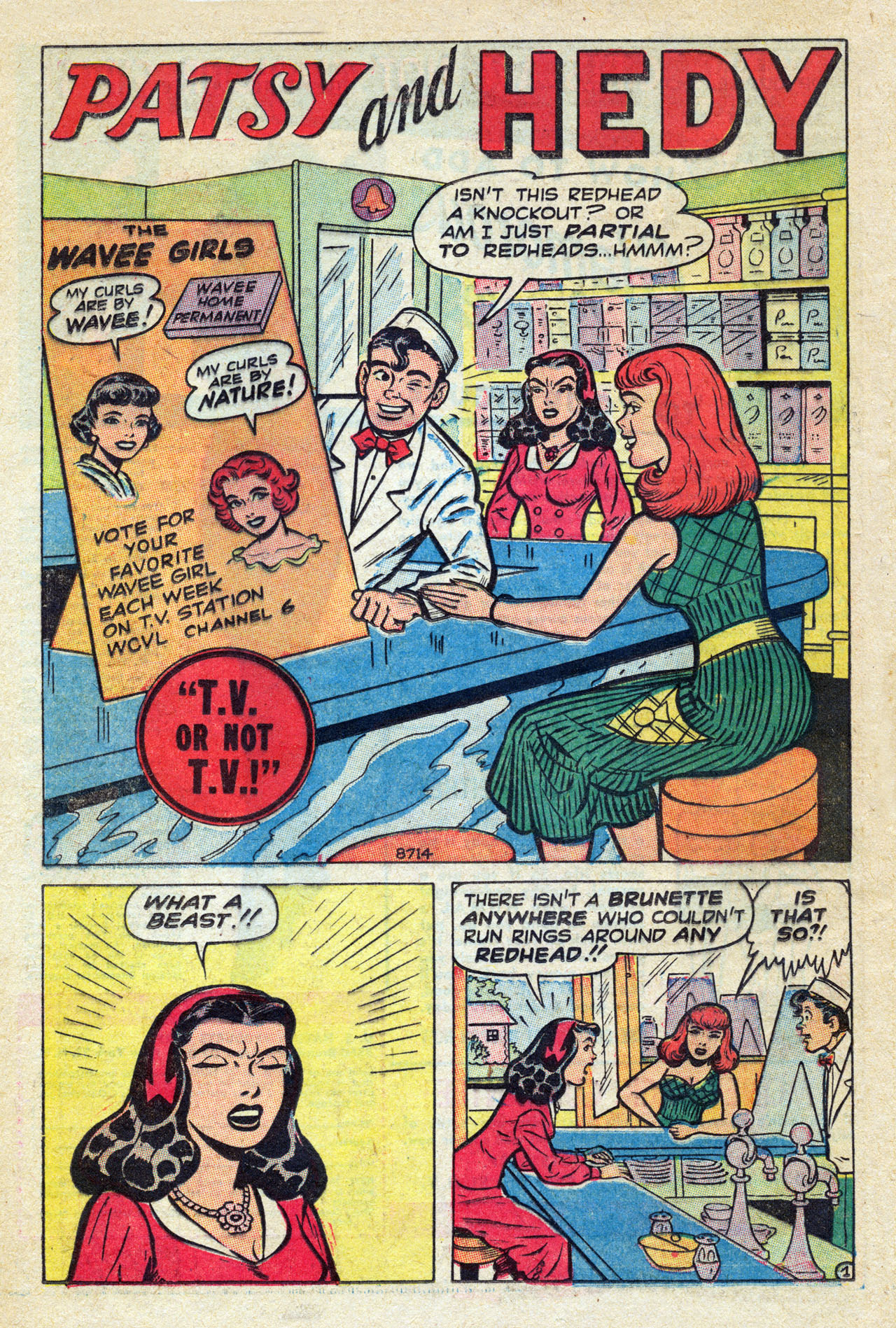 Read online Patsy Walker comic -  Issue #36 - 30