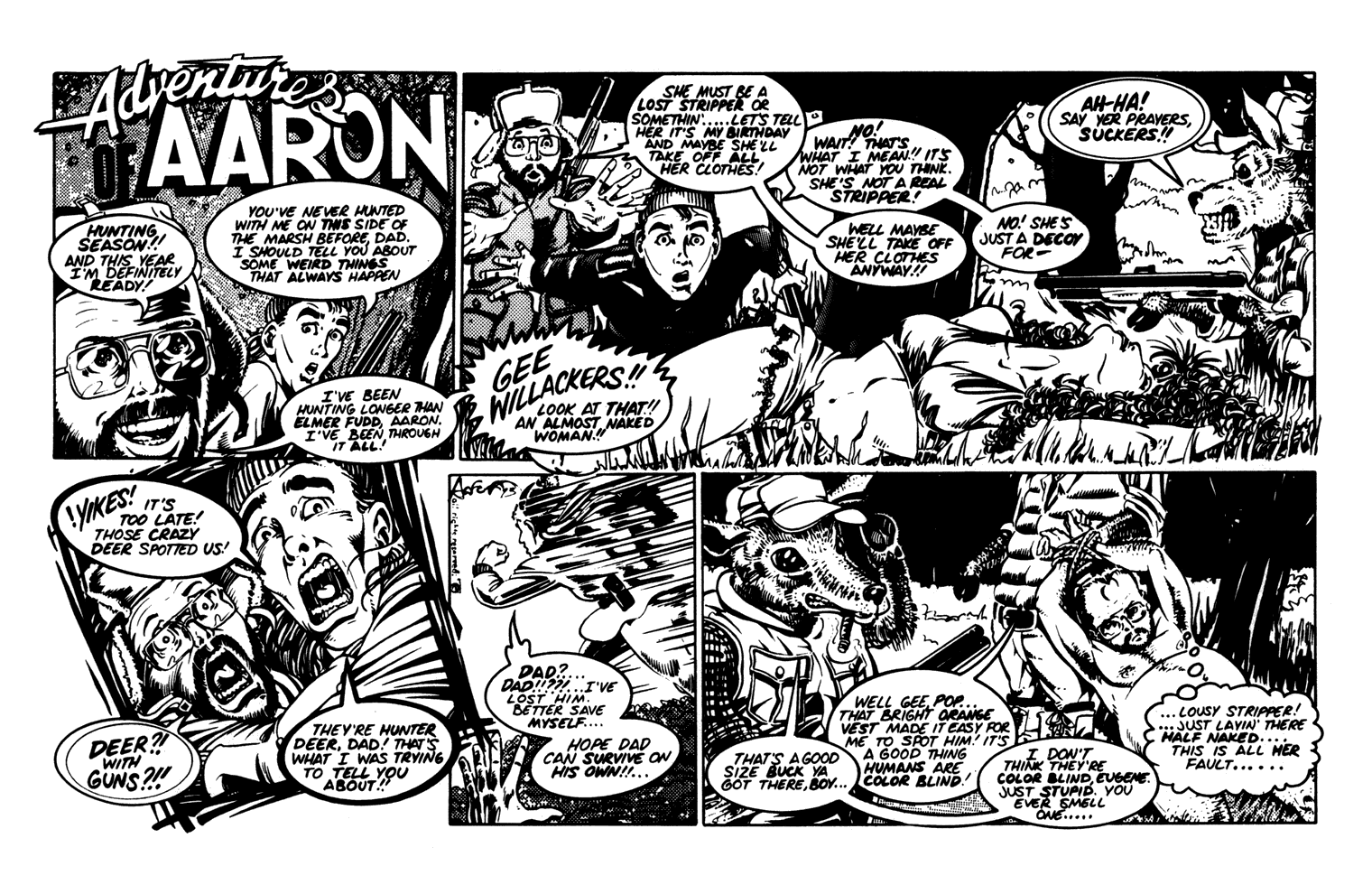 Read online Aaron Strips comic -  Issue #2 - 4