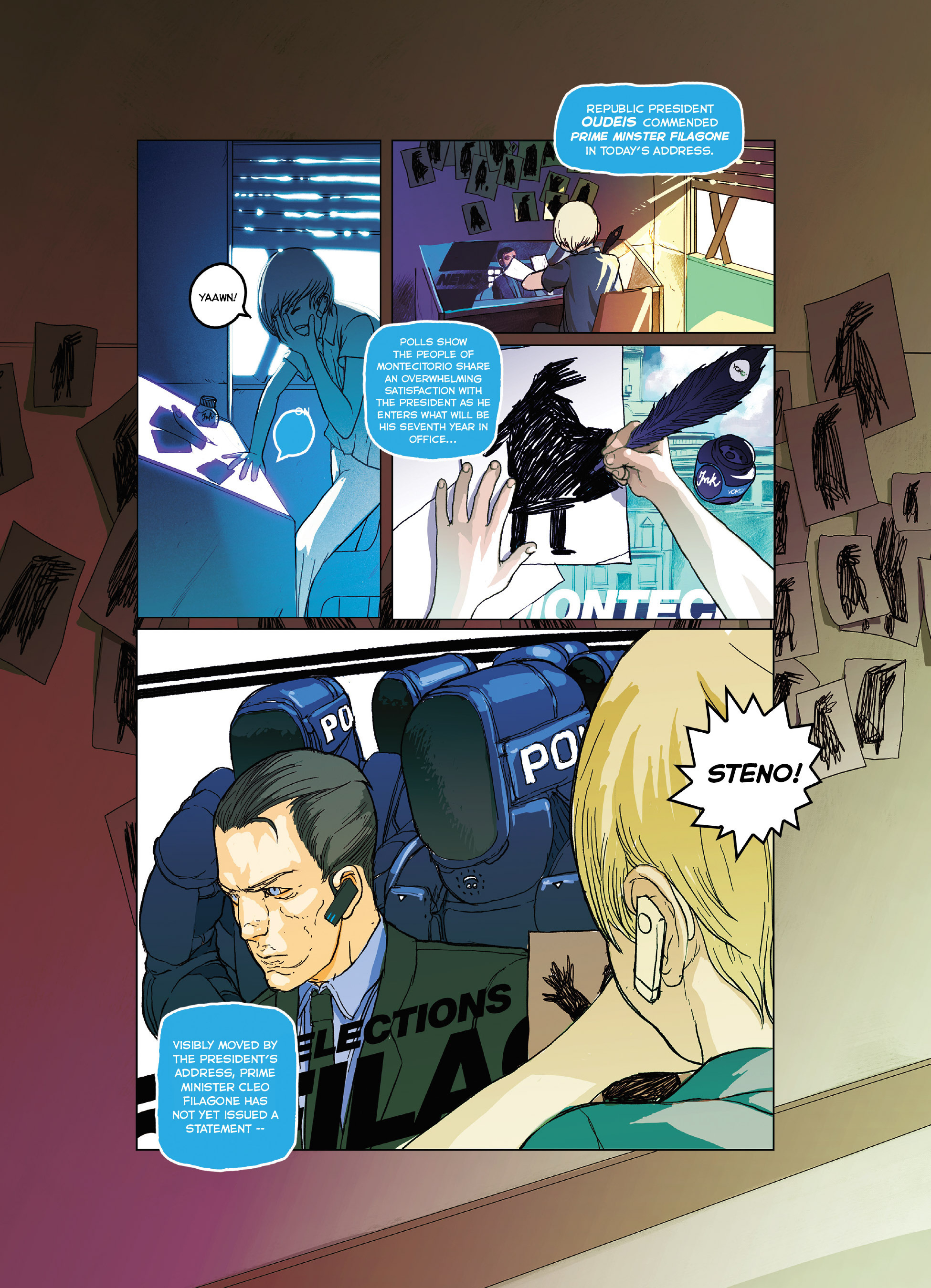 Read online Golem comic -  Issue #1 - 21
