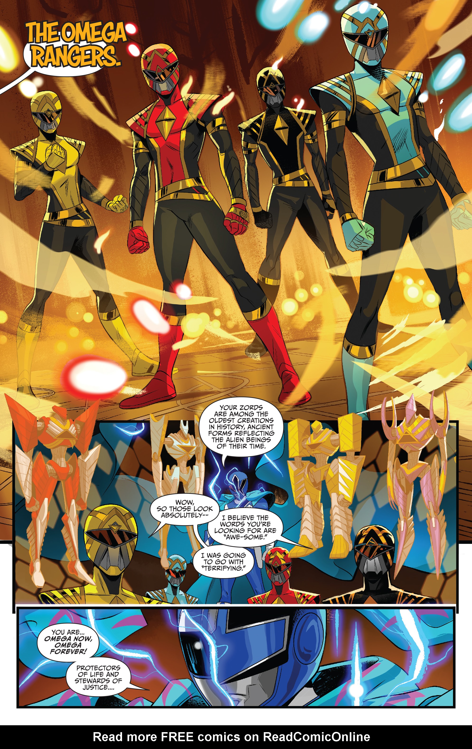 Read online Saban's Go Go Power Rangers comic -  Issue #32 - 19