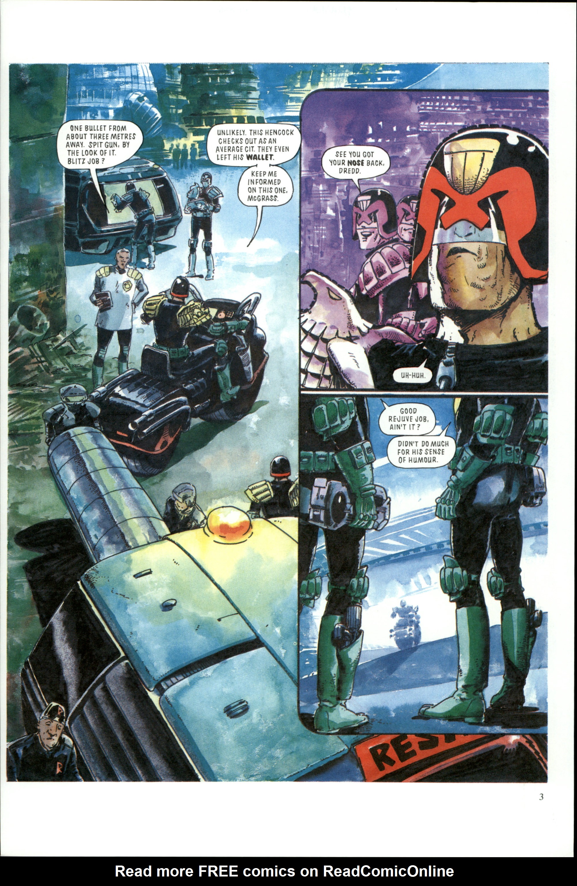Read online Dredd Rules! comic -  Issue #19 - 5