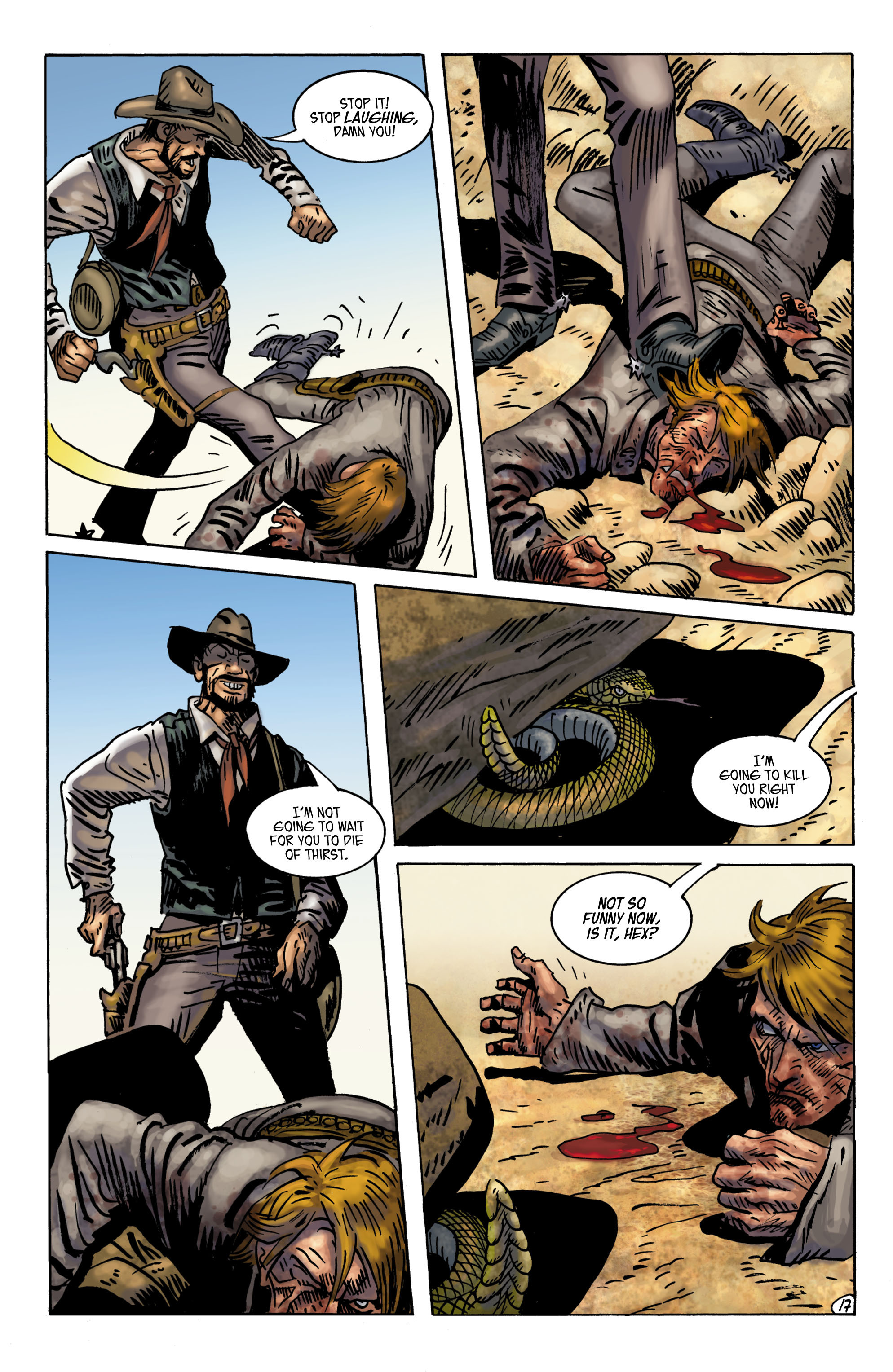 Read online Jonah Hex (2006) comic -  Issue #38 - 18