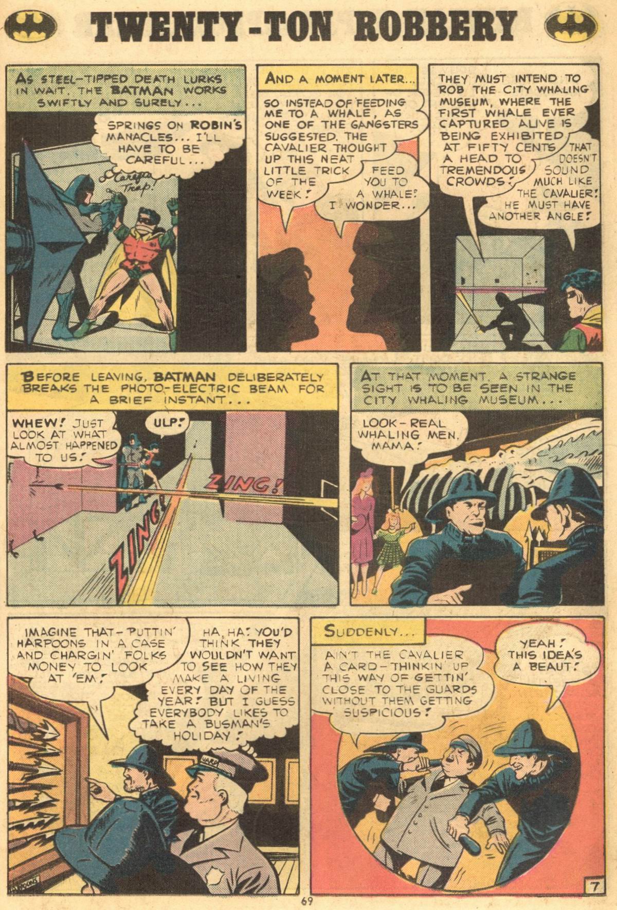 Read online Batman (1940) comic -  Issue #258 - 69