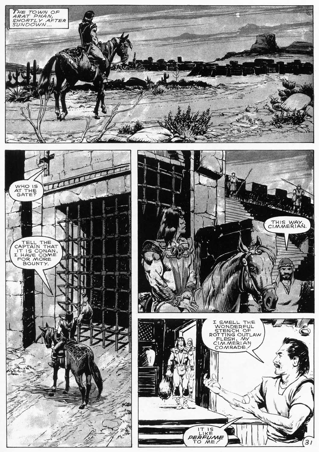 The Savage Sword Of Conan issue 153 - Page 34