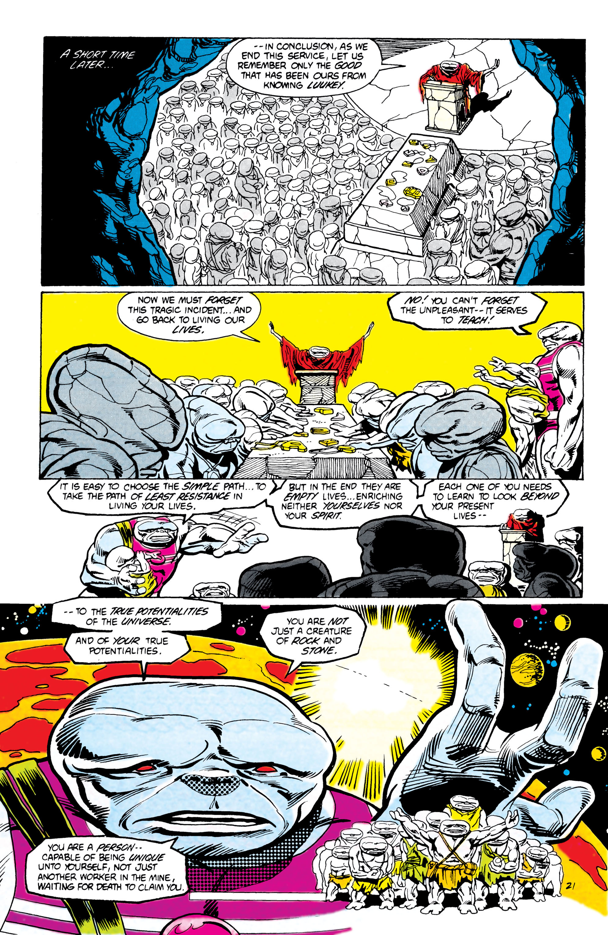 Read online The Omega Men (1983) comic -  Issue #13 - 22