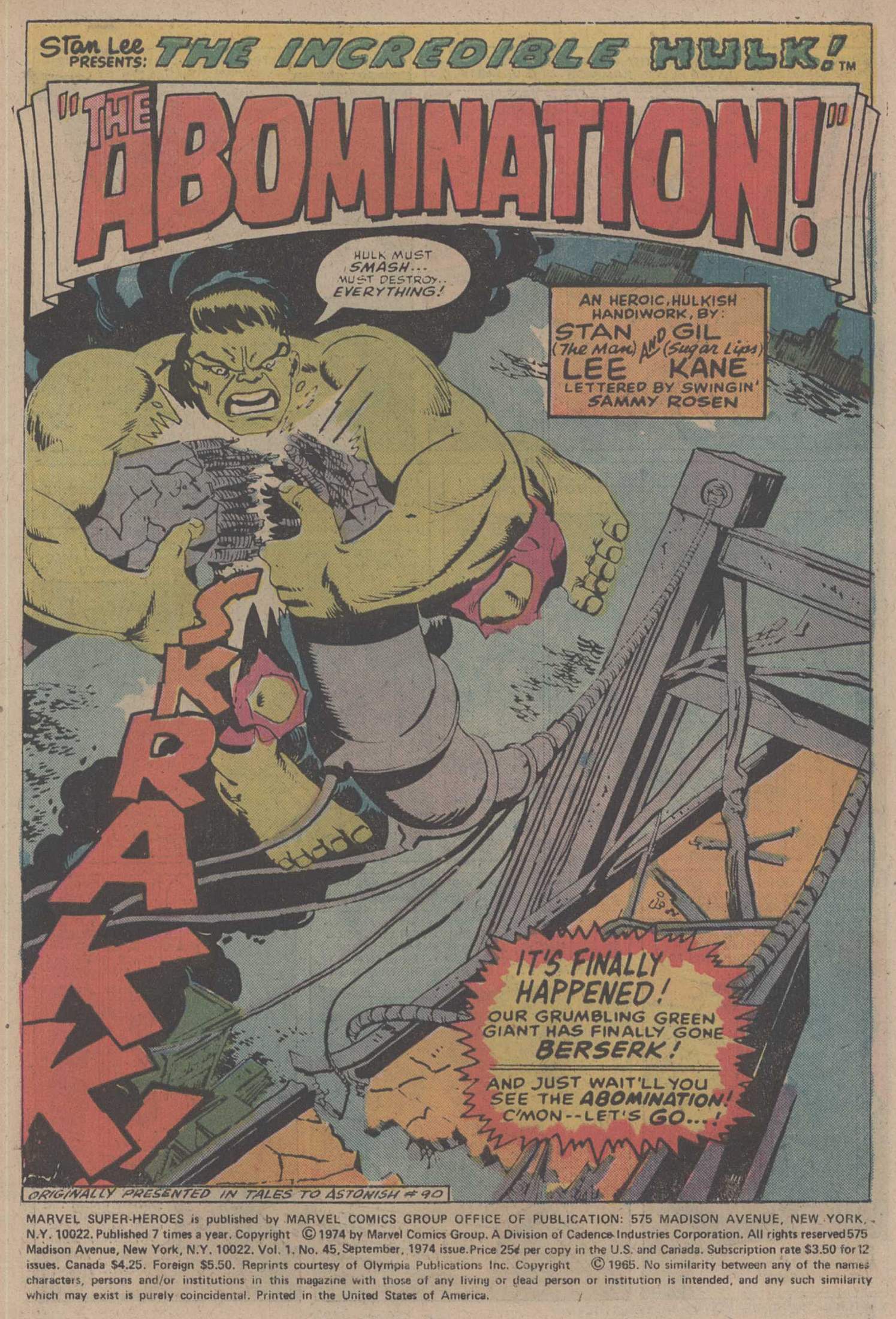 Read online Marvel Super-Heroes comic -  Issue #45 - 3
