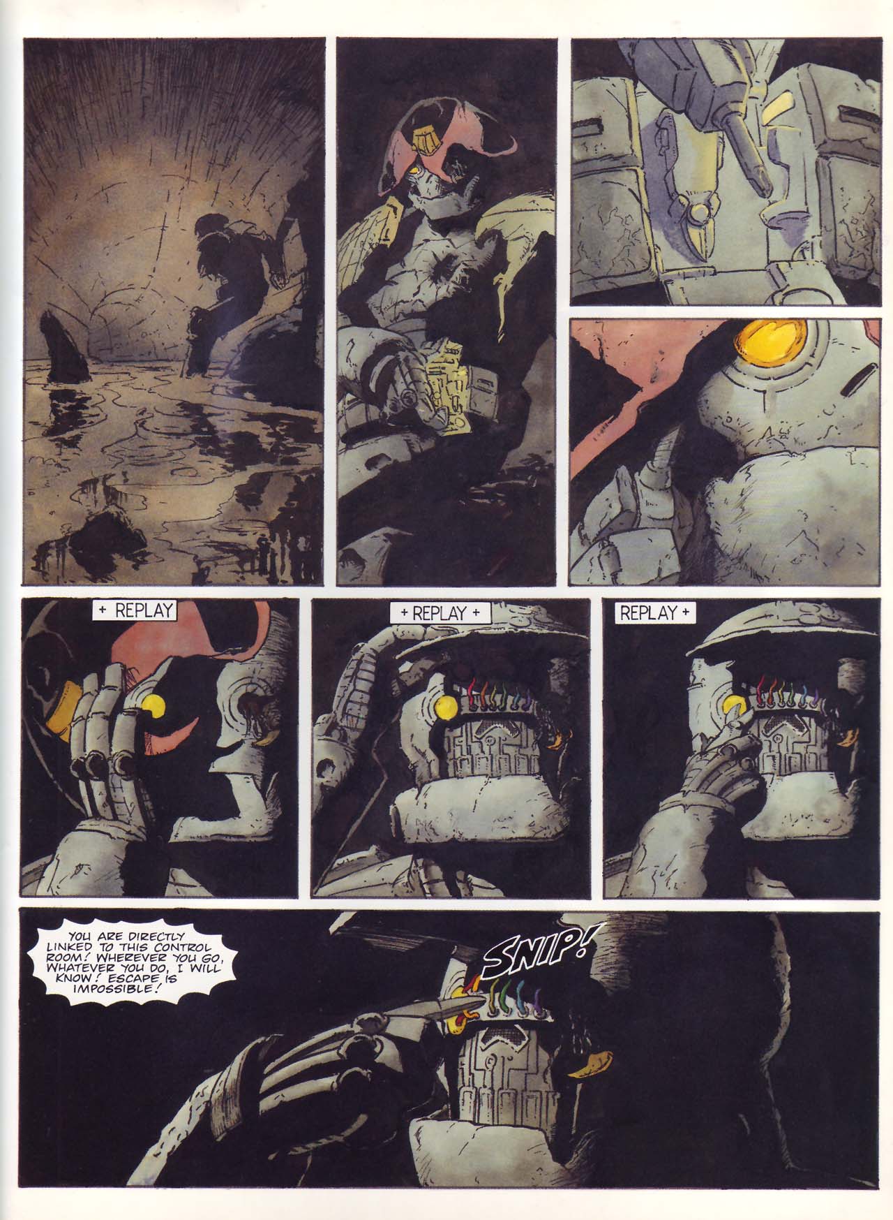 Read online Judge Dredd: Mechanismo comic -  Issue # TPB - 102