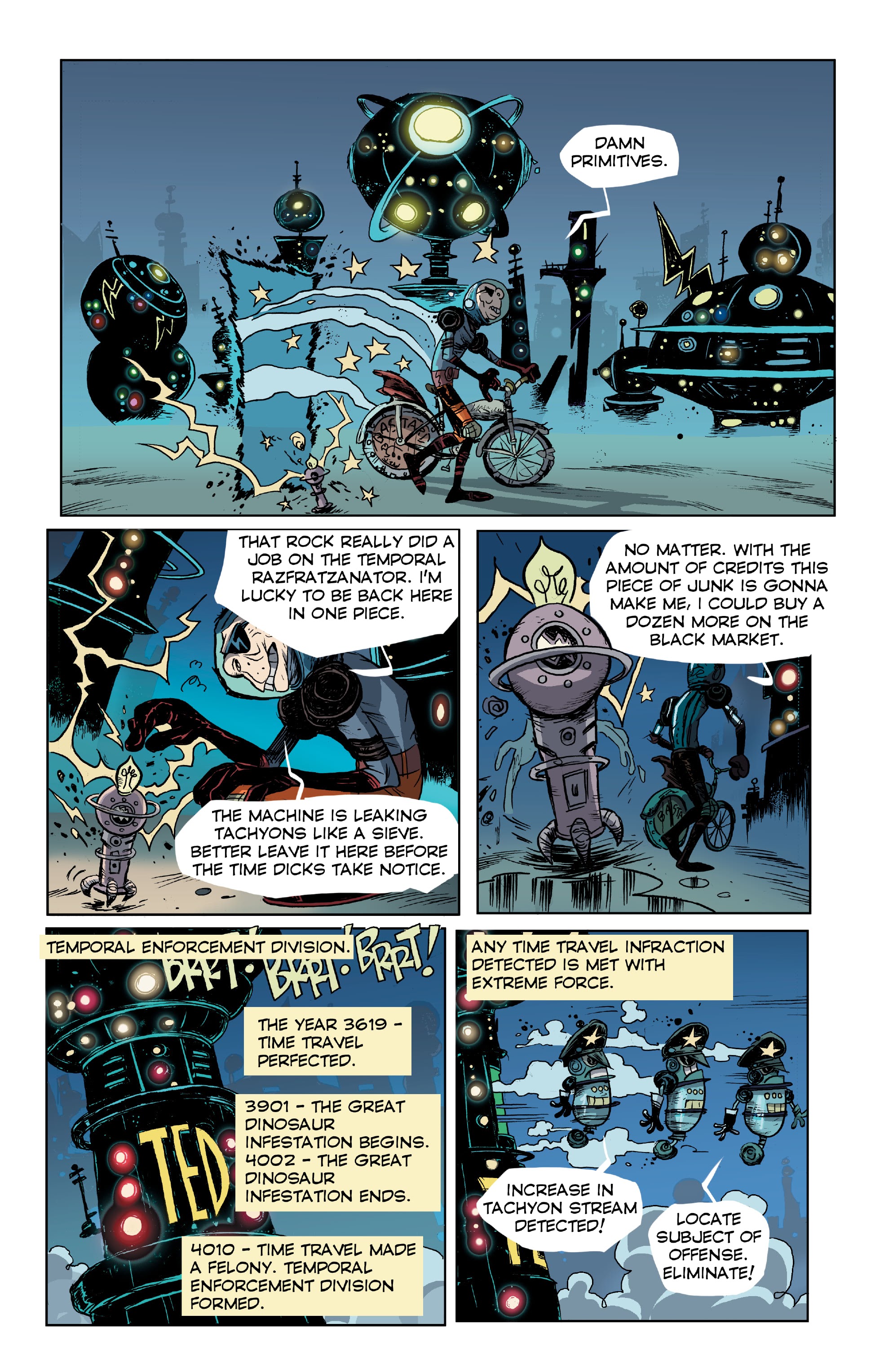 Read online The Unholy Bastards vs. the Future! comic -  Issue # Full - 10