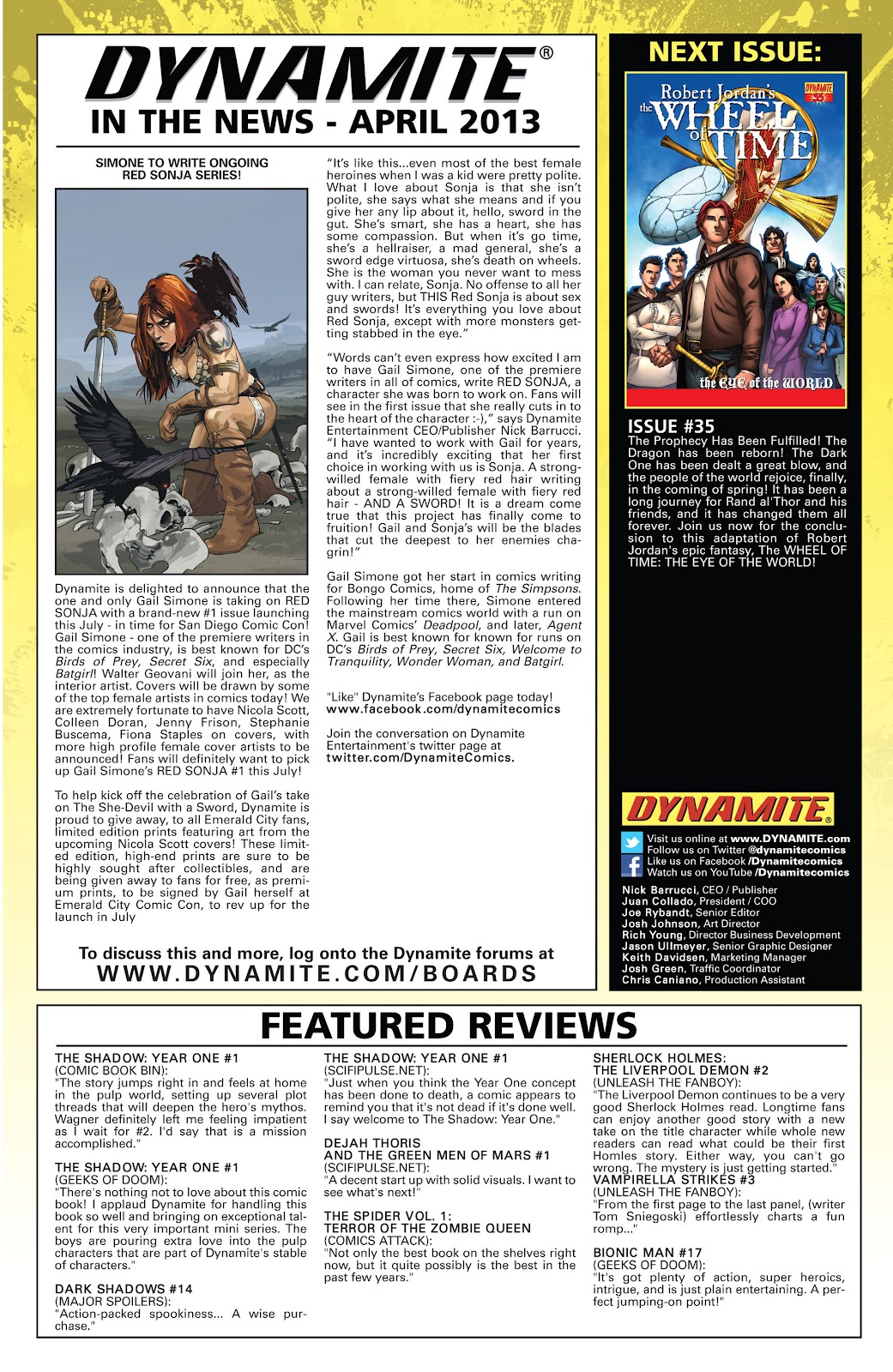 Robert Jordan's Wheel of Time: The Eye of the World issue 34 - Page 25