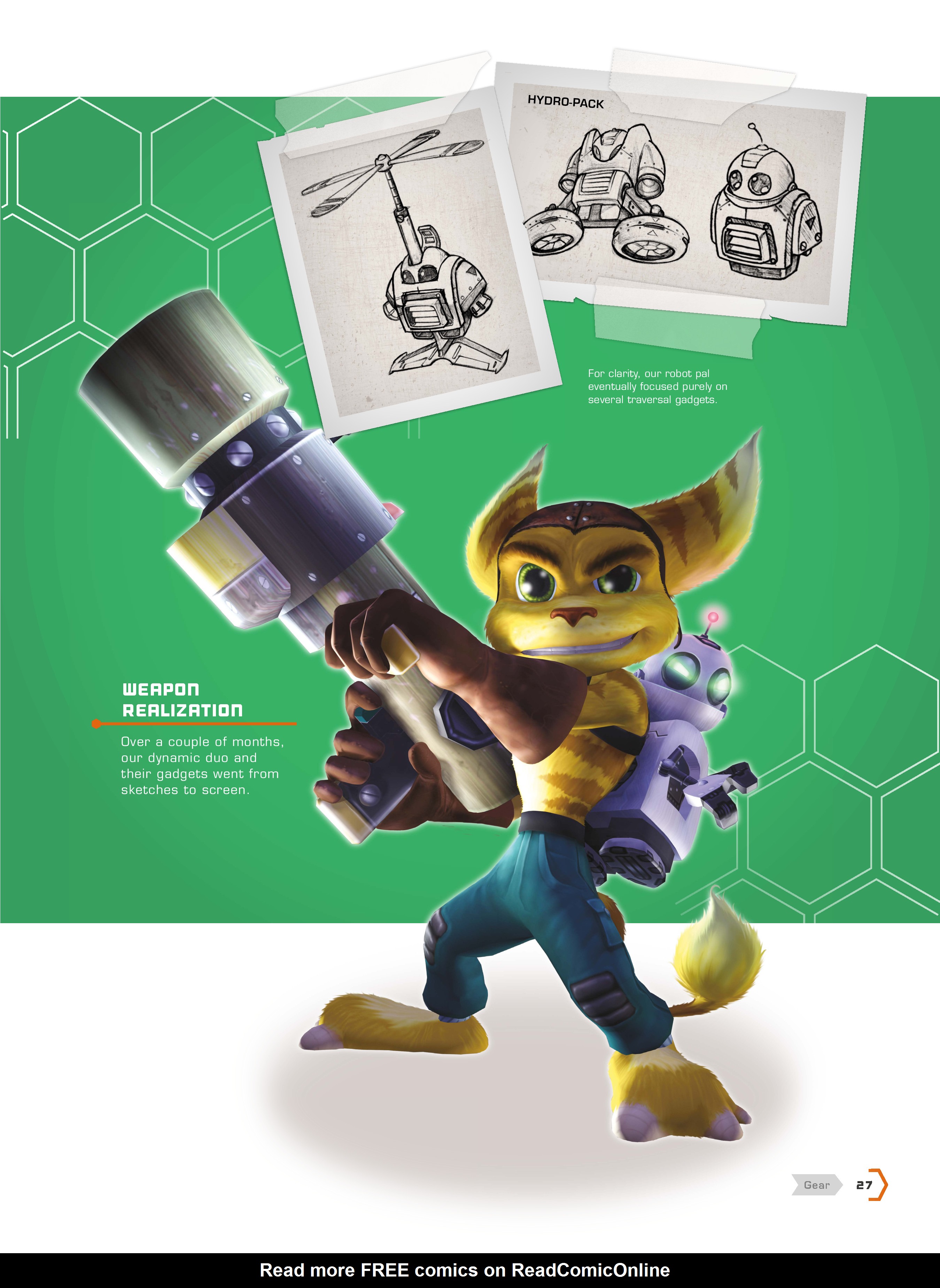 Read online The Art of Ratchet & Clank comic -  Issue # TPB (Part 1) - 23