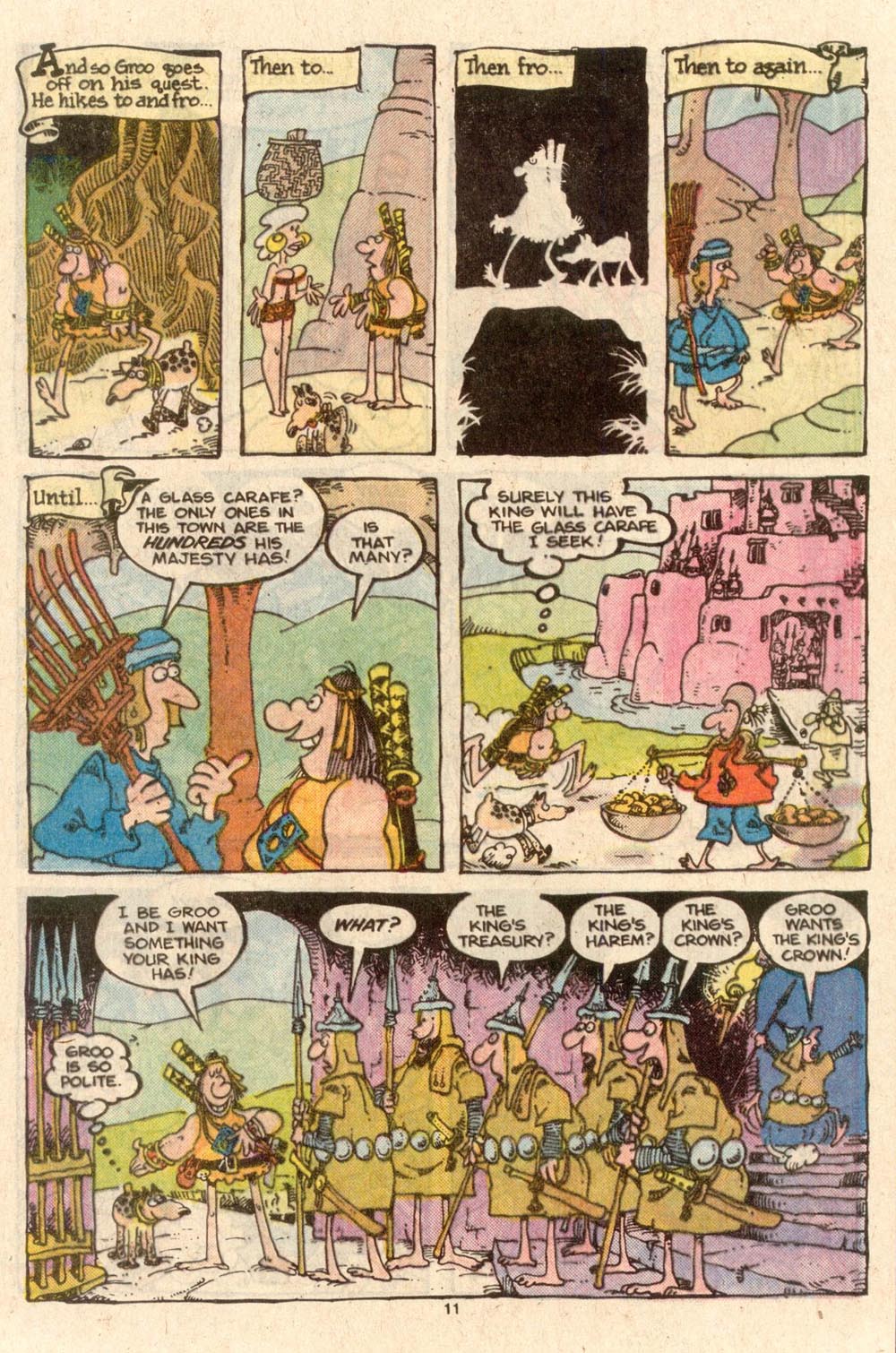 Read online Sergio Aragonés Groo the Wanderer comic -  Issue #40 - 12