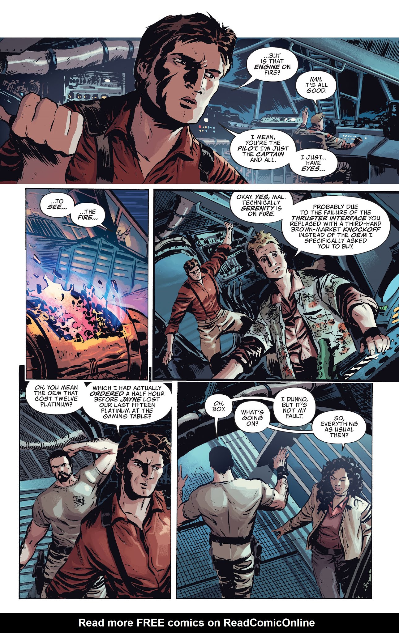 Read online Firefly comic -  Issue #1 - 4