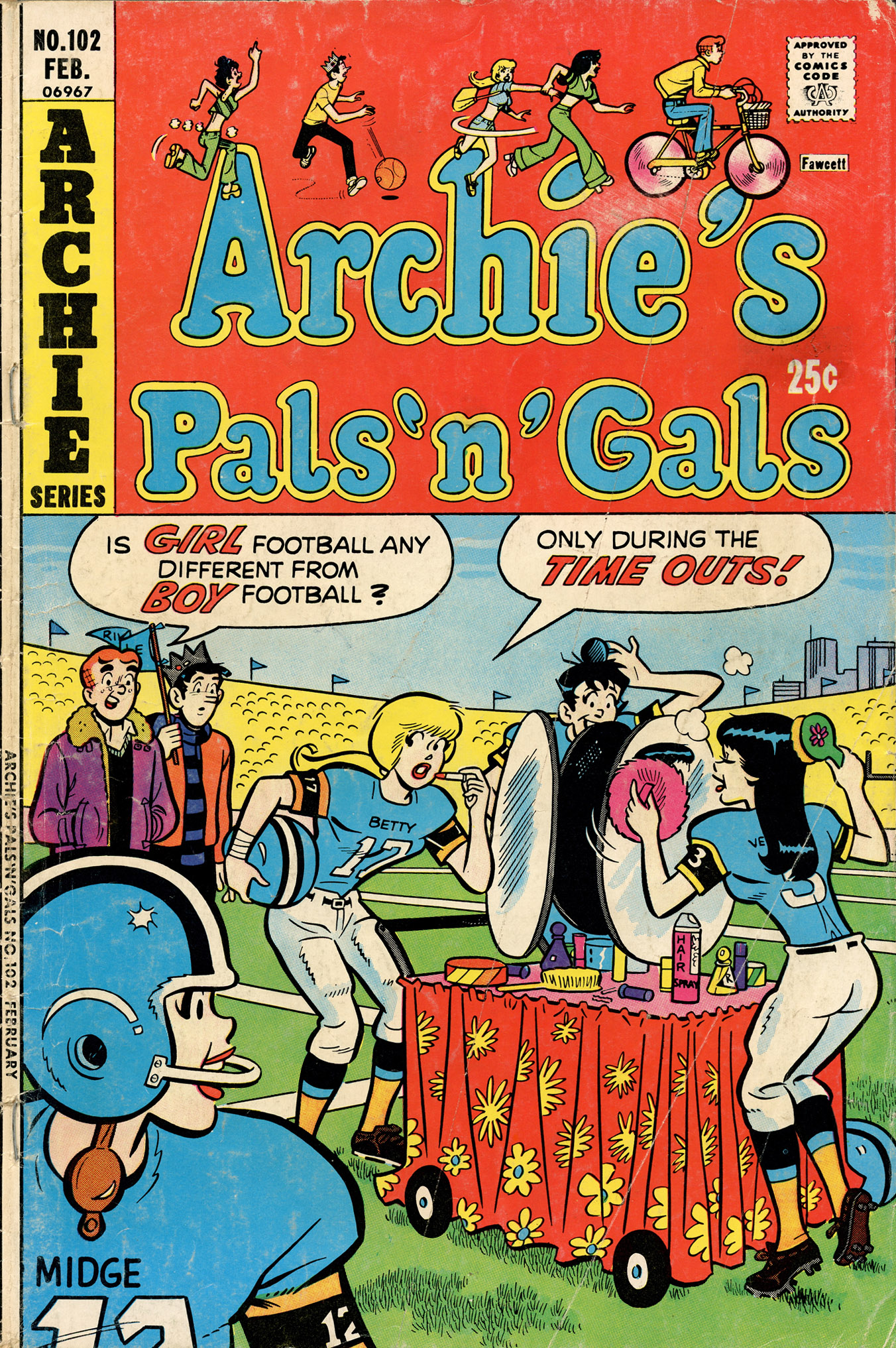 Read online Archie's Pals 'N' Gals (1952) comic -  Issue #102 - 1