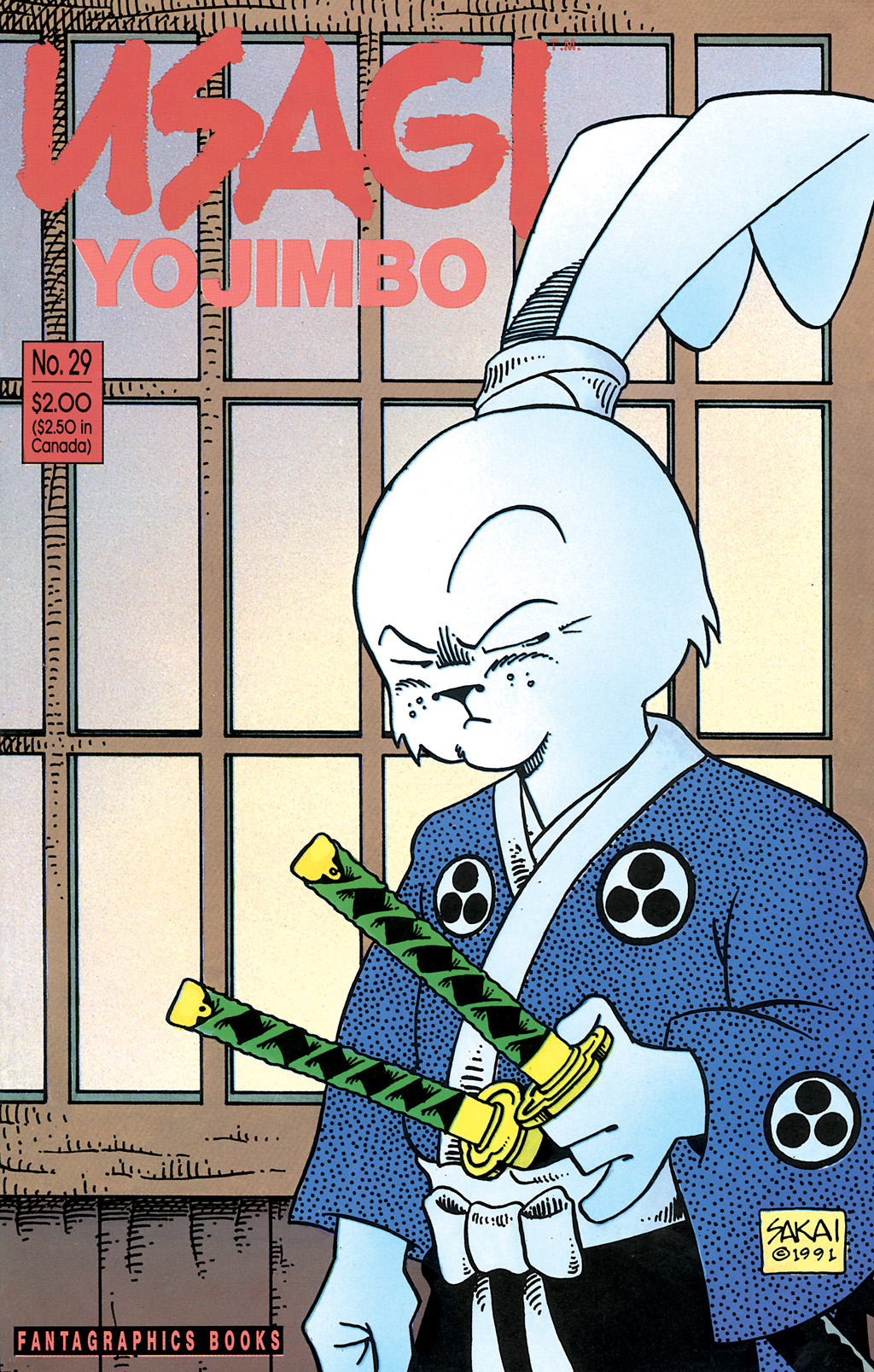 Read online Usagi Yojimbo (1987) comic -  Issue #29 - 1