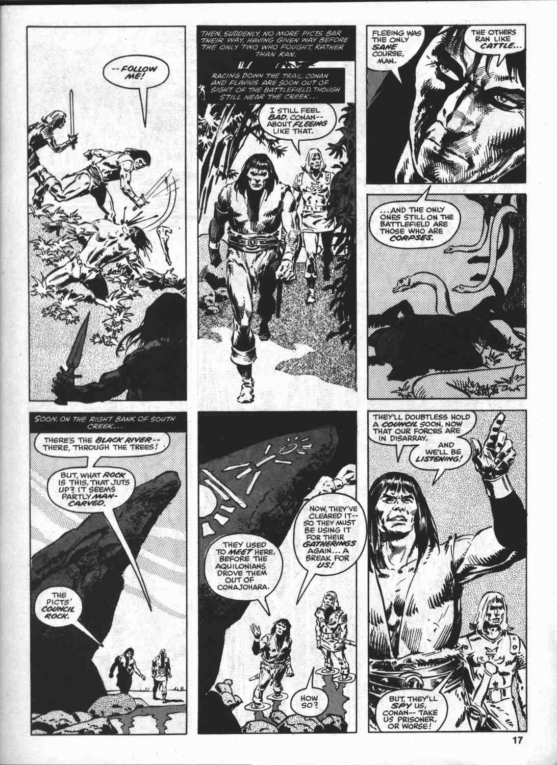 Read online The Savage Sword Of Conan comic -  Issue #46 - 16