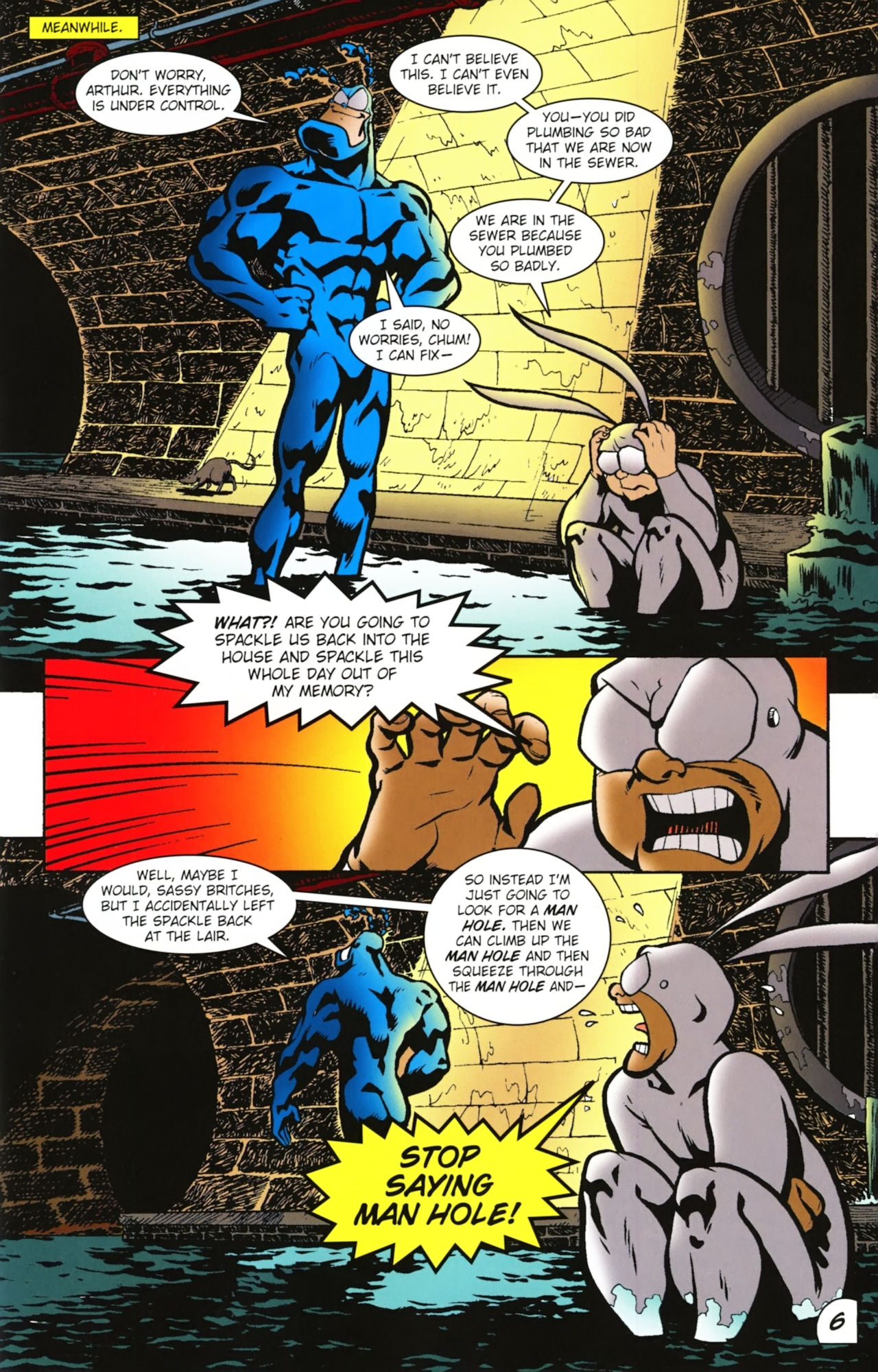Read online The Tick New Series comic -  Issue #3 - 9