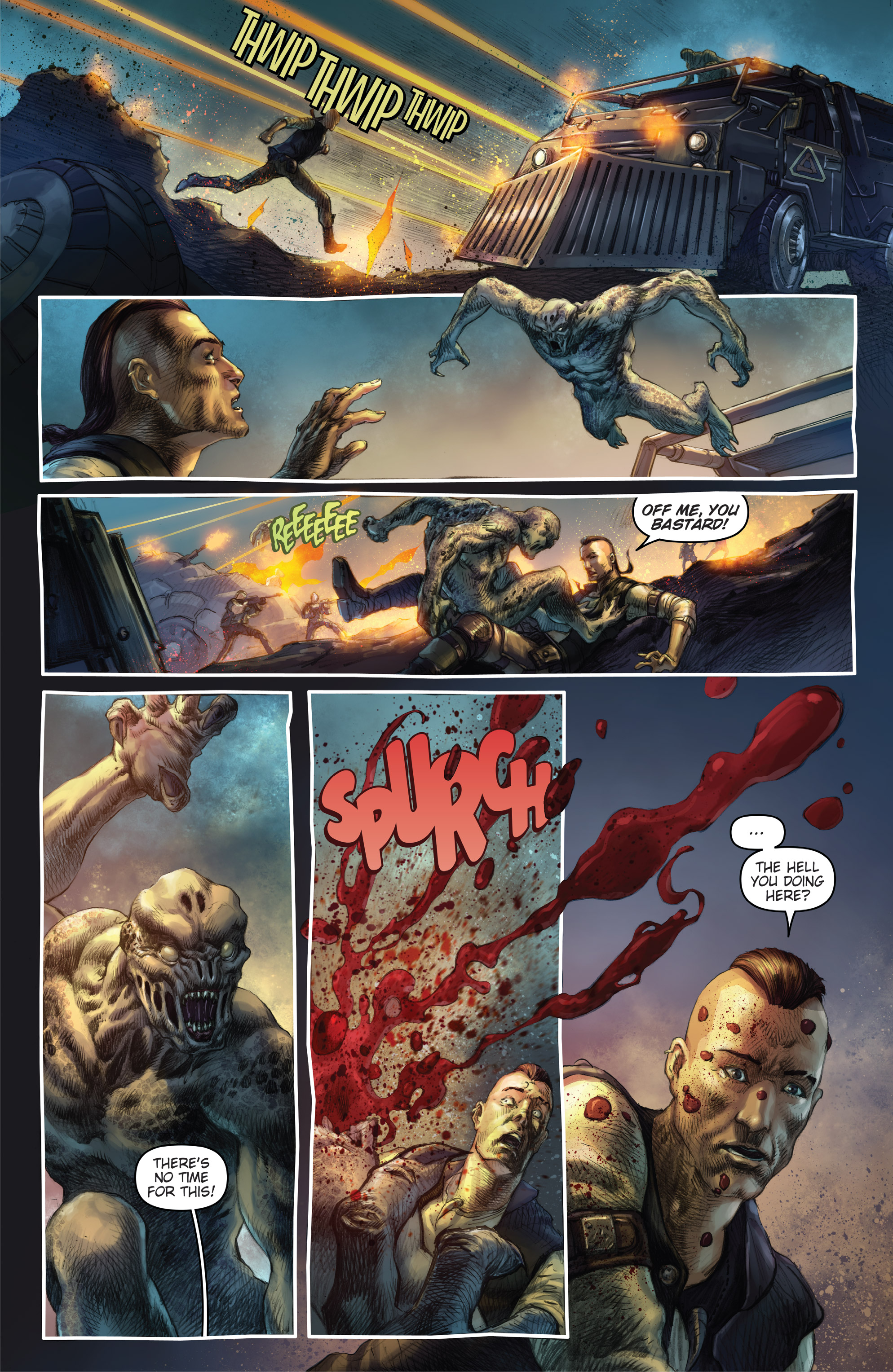 Read online Gears of War: Hivebusters comic -  Issue #1 - 5