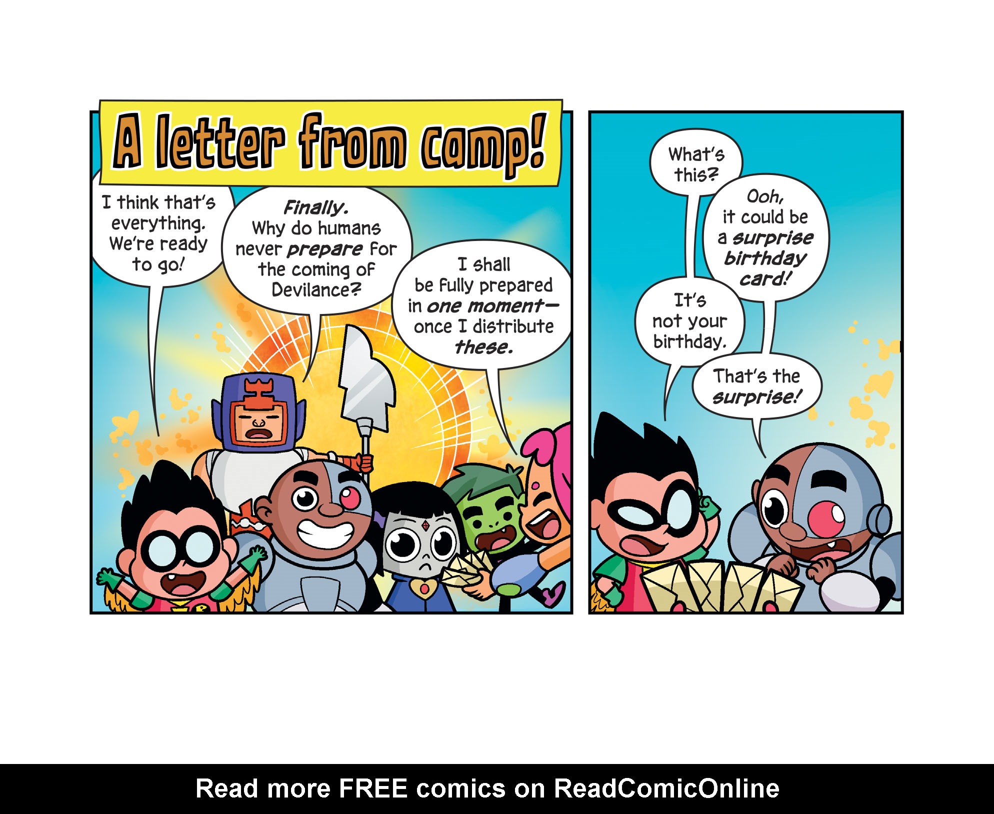 Read online Teen Titans Go! To Camp comic -  Issue #2 - 4
