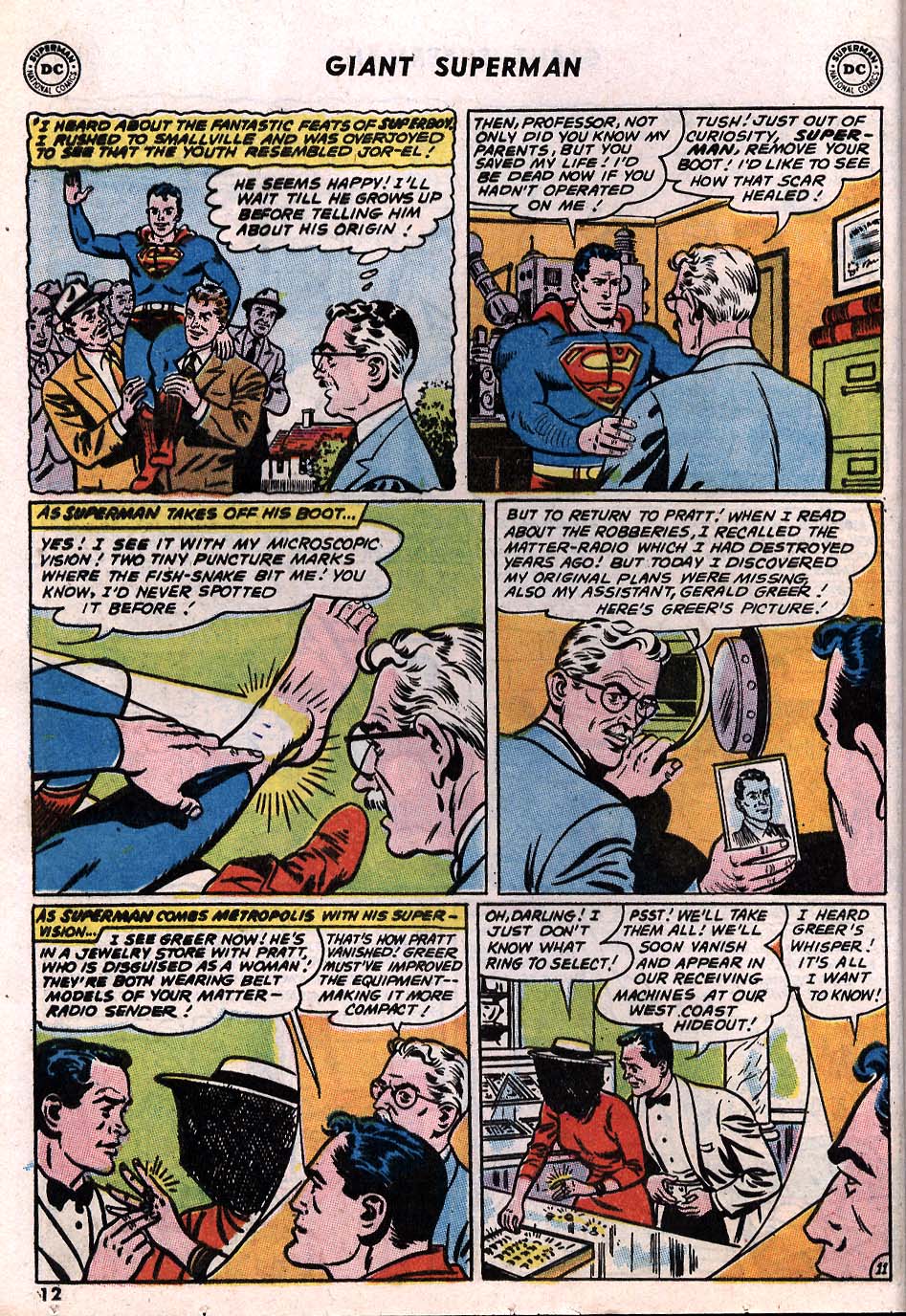 Read online Superman (1939) comic -  Issue #212 - 13