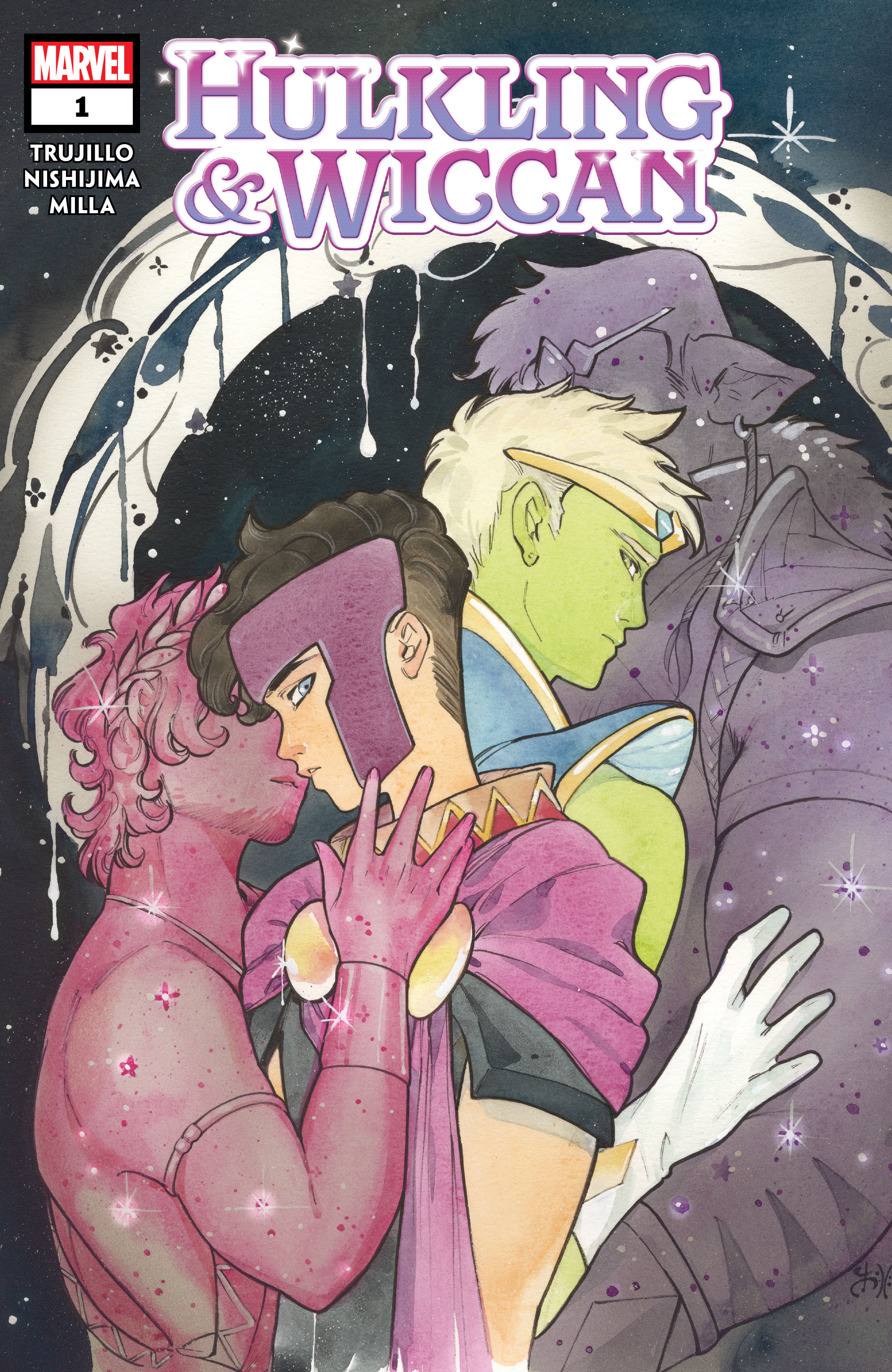 Read online Hulkling & Wiccan comic -  Issue #1 - 1