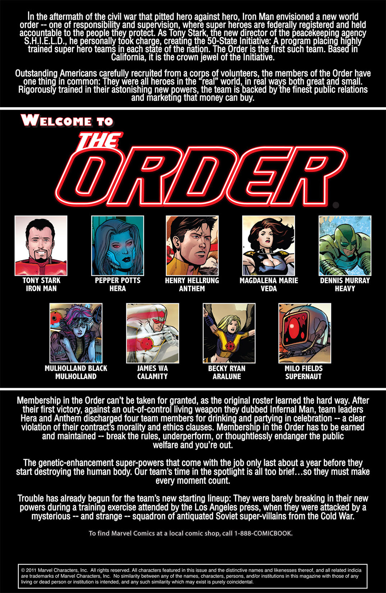 Read online The Order (2007) comic -  Issue #2 - 2