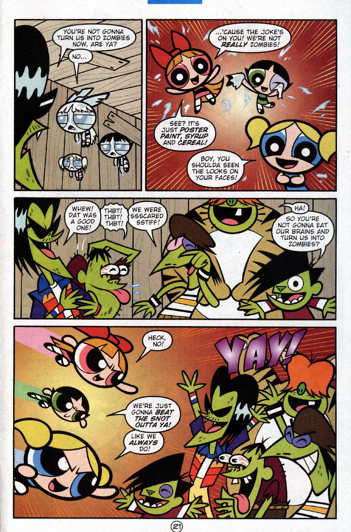 Read online The Powerpuff Girls comic -  Issue #31 - 22