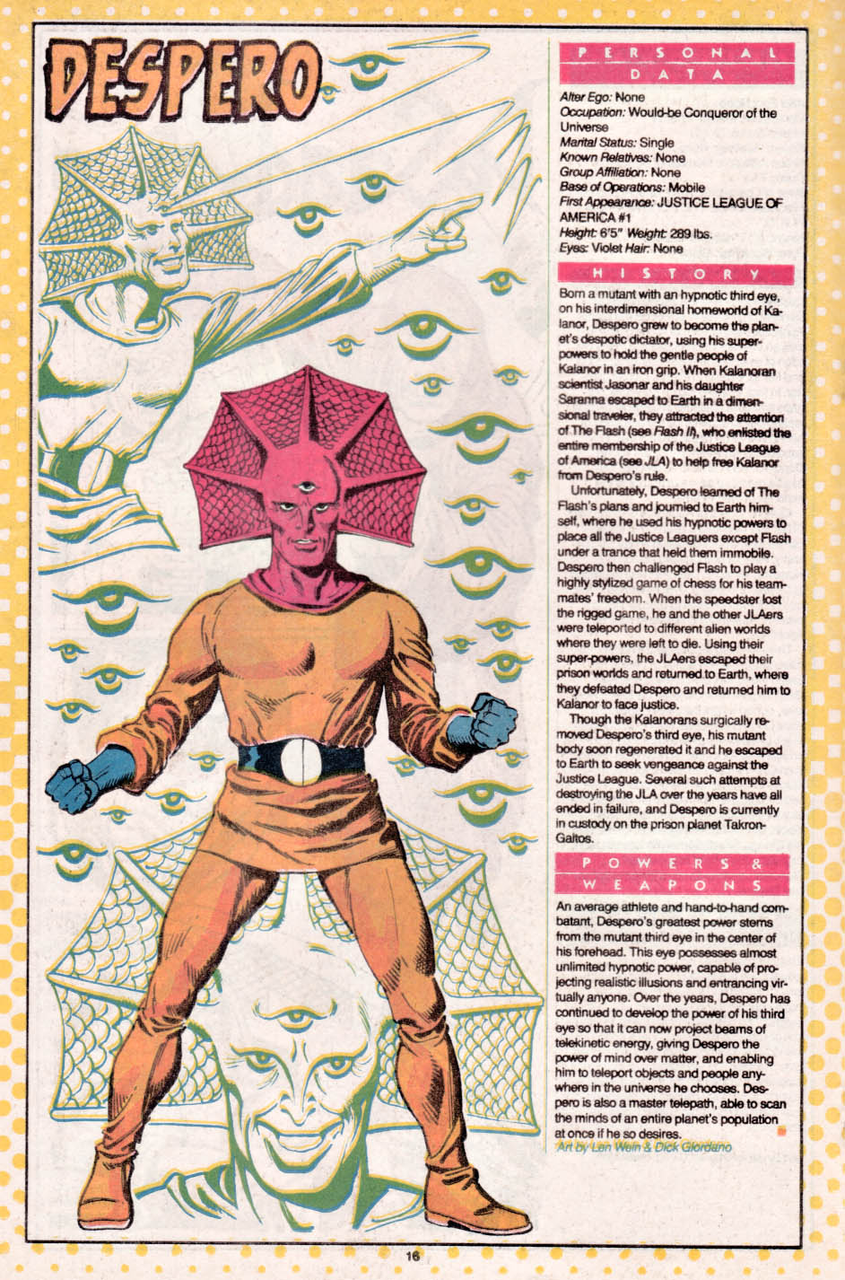 Read online Who's Who: The Definitive Directory of the DC Universe comic -  Issue #6 - 18