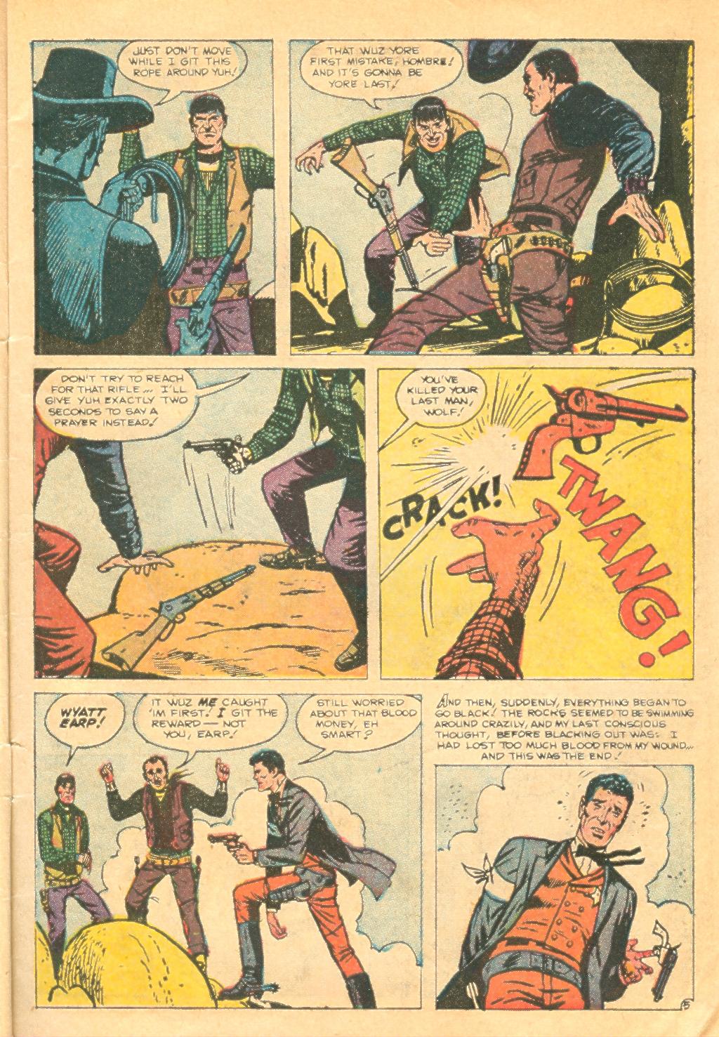 Read online Wyatt Earp comic -  Issue #26 - 7