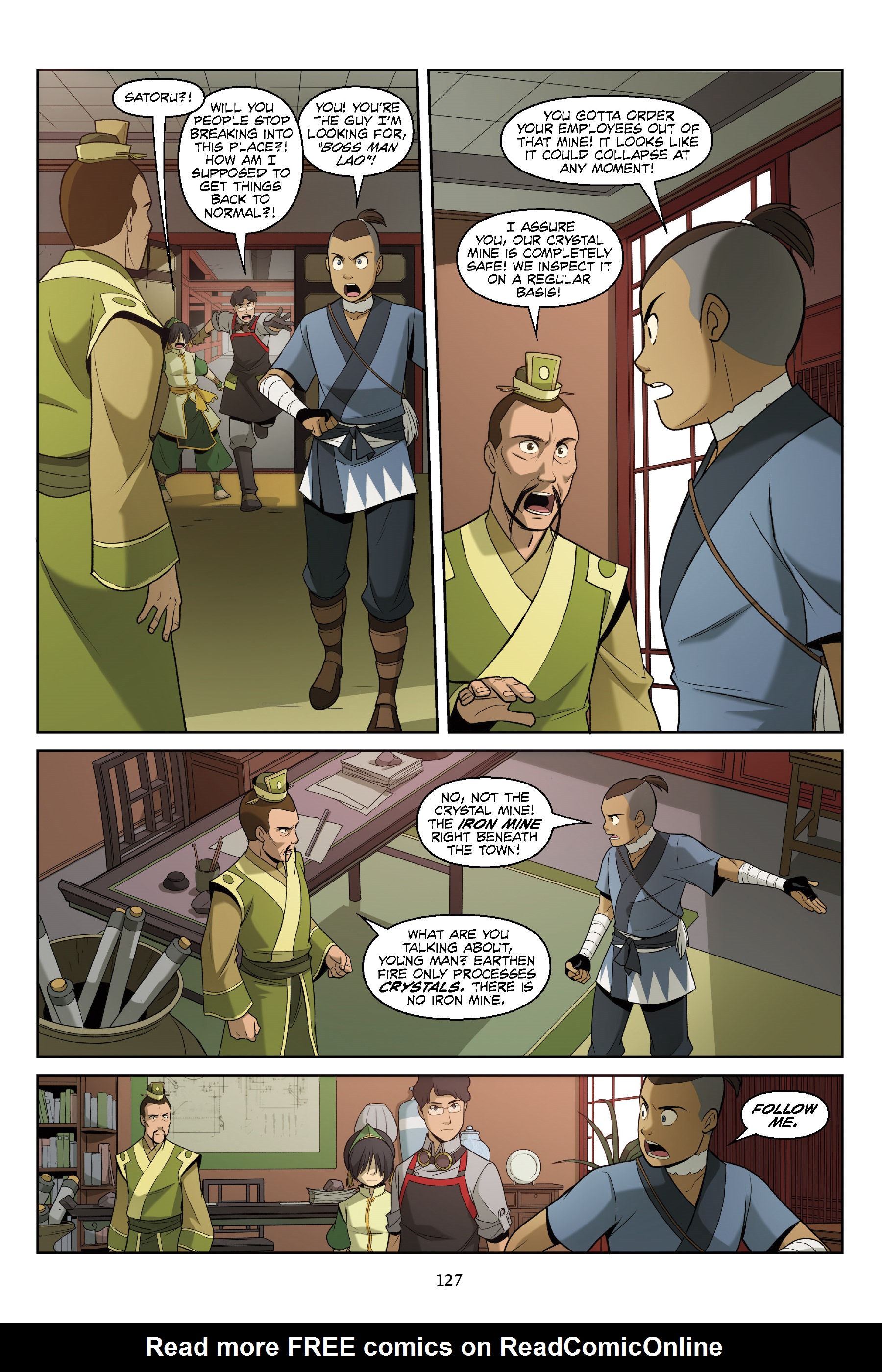 Read online Nickelodeon Avatar: The Last Airbender - The Rift comic -  Issue # _Omnibus (Part 2) - 27
