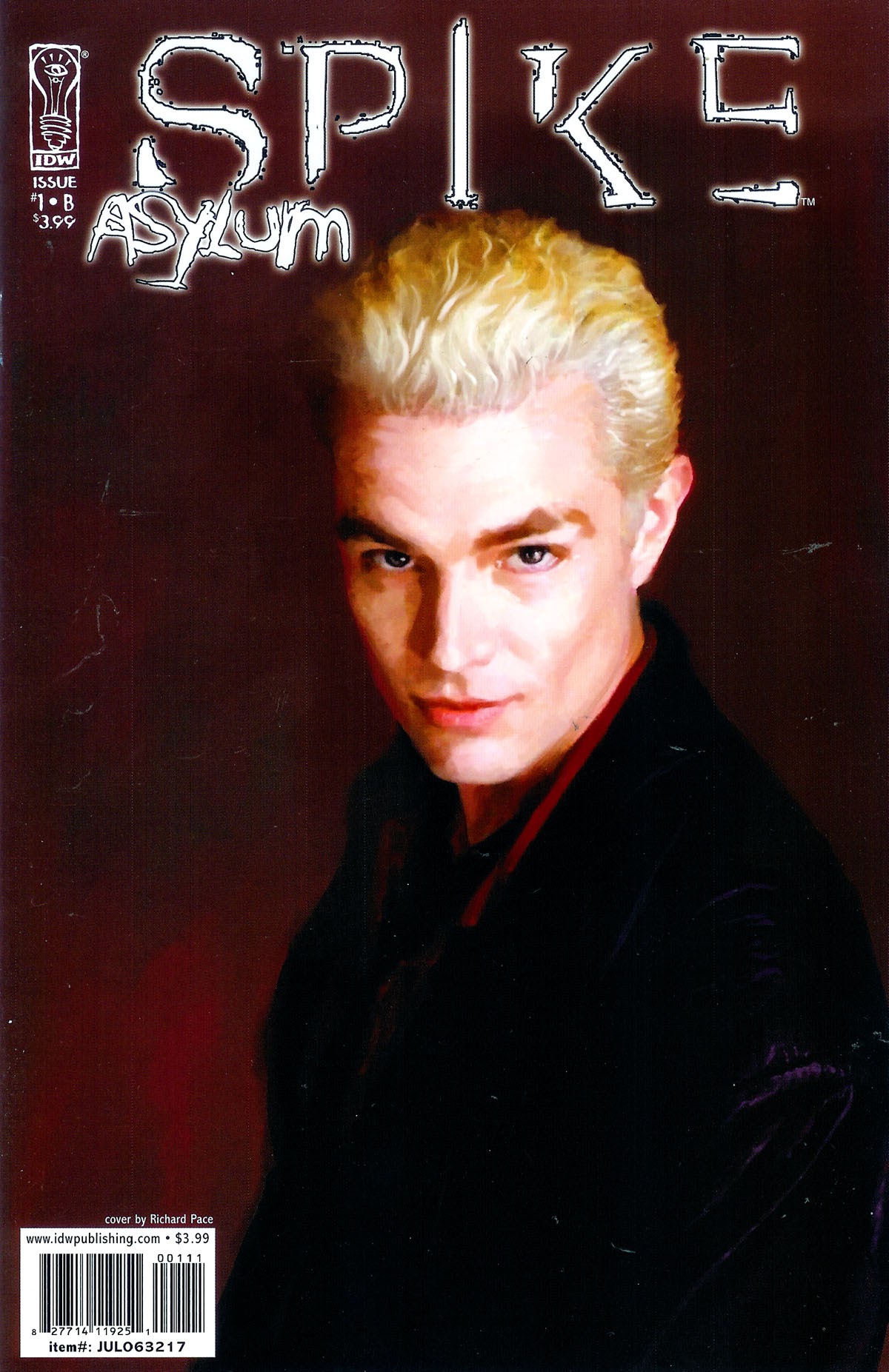 Read online Spike: Asylum comic -  Issue #1 - 1