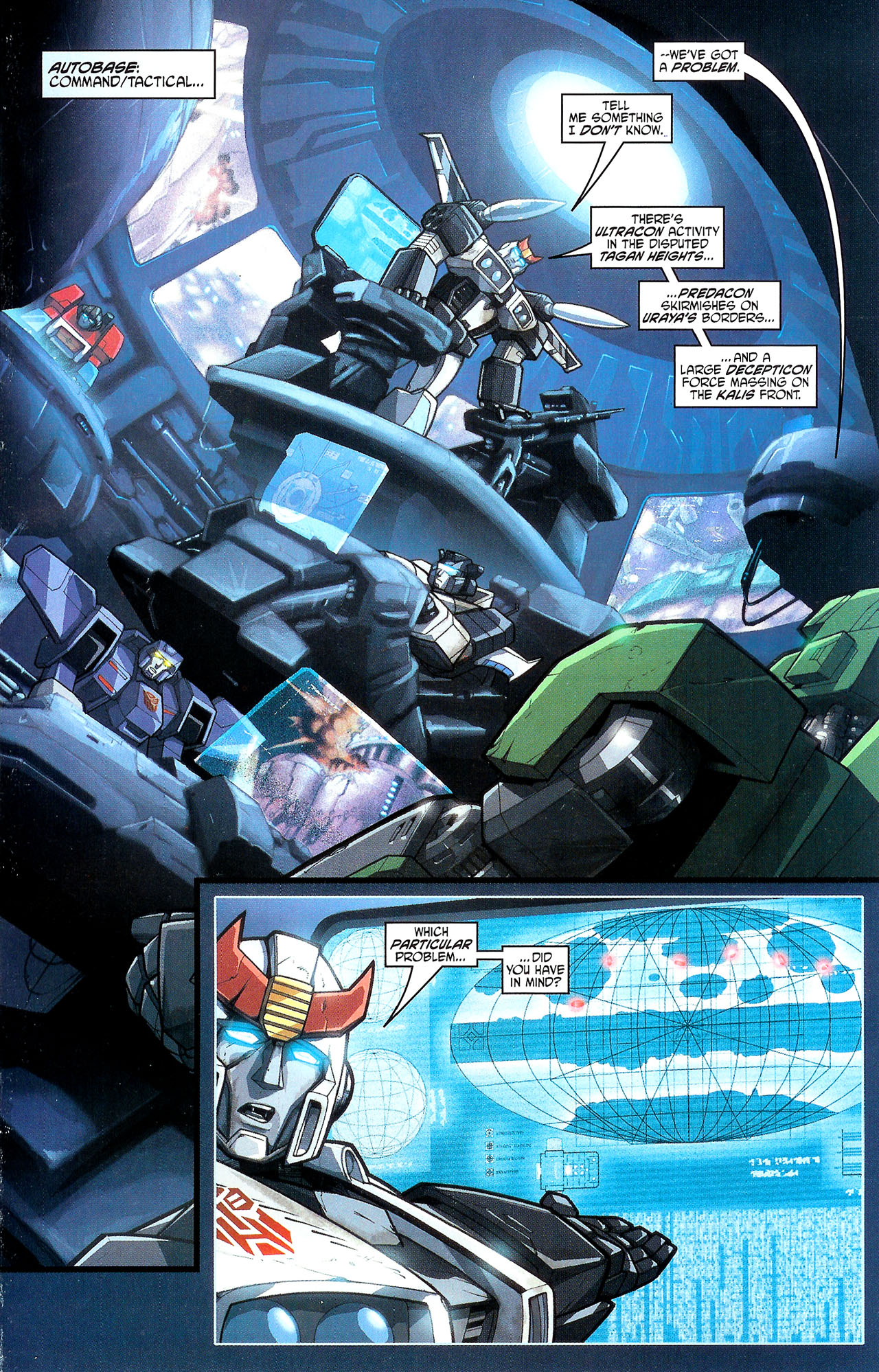 Read online Transformers War Within: "The Dark Ages" comic -  Issue #1 - 12