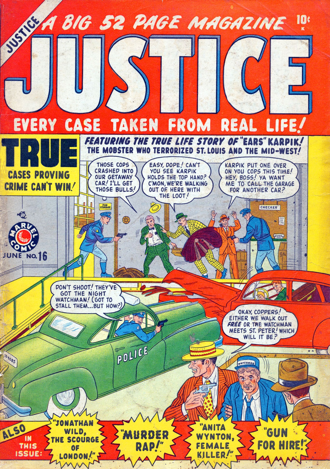 Read online Justice (1947) comic -  Issue #16 - 1