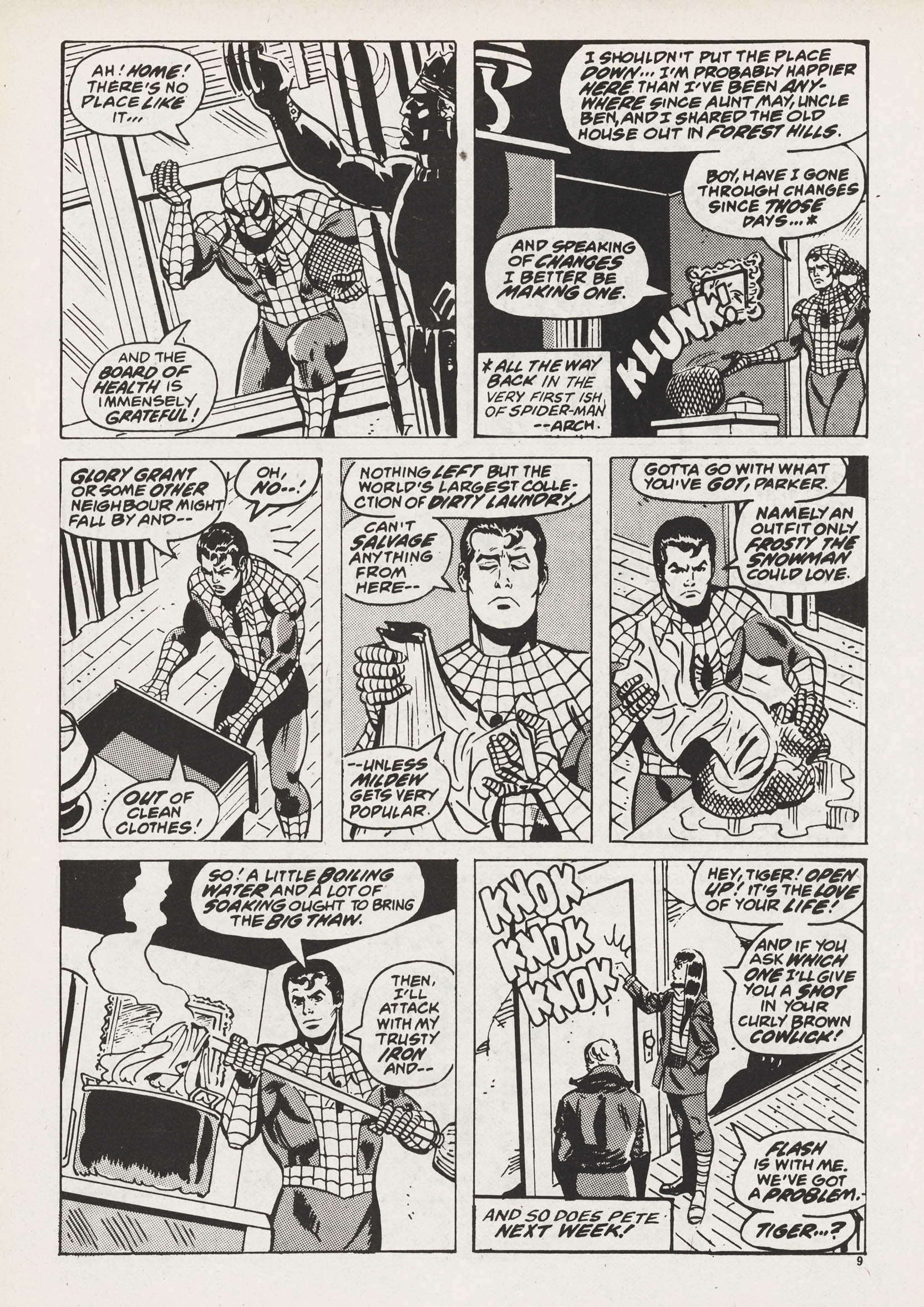 Read online Super Spider-Man and Captain Britain comic -  Issue #241 - 9
