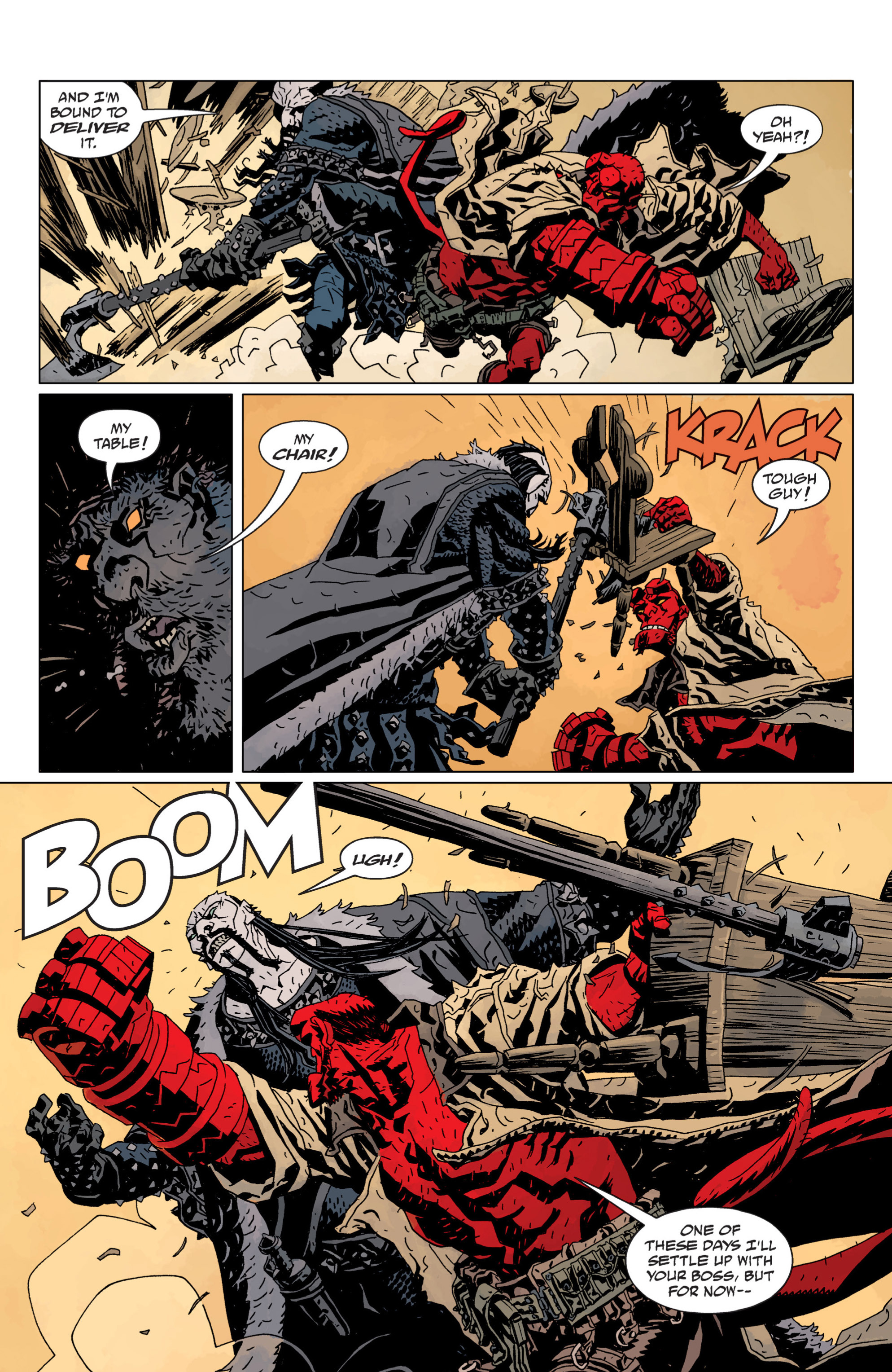 Read online Hellboy comic -  Issue #8 - 97