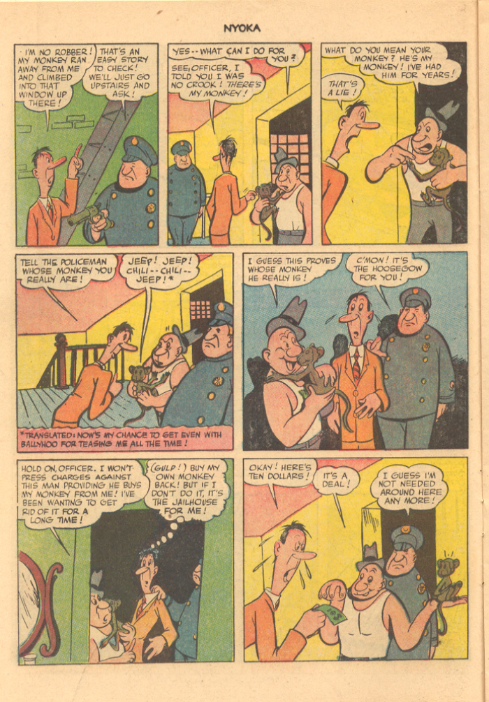 Read online Nyoka the Jungle Girl (1945) comic -  Issue #70 - 14
