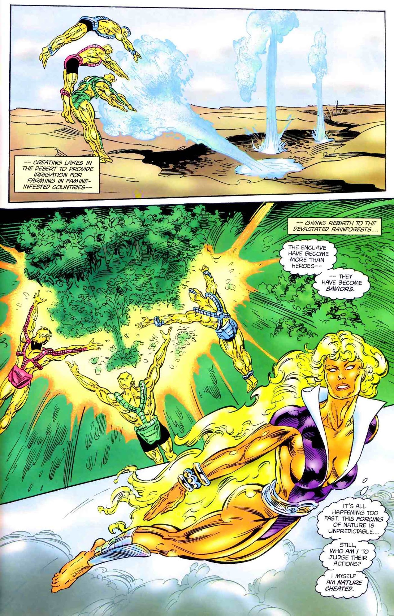 Read online Cosmic Powers Unlimited comic -  Issue #2 - 12