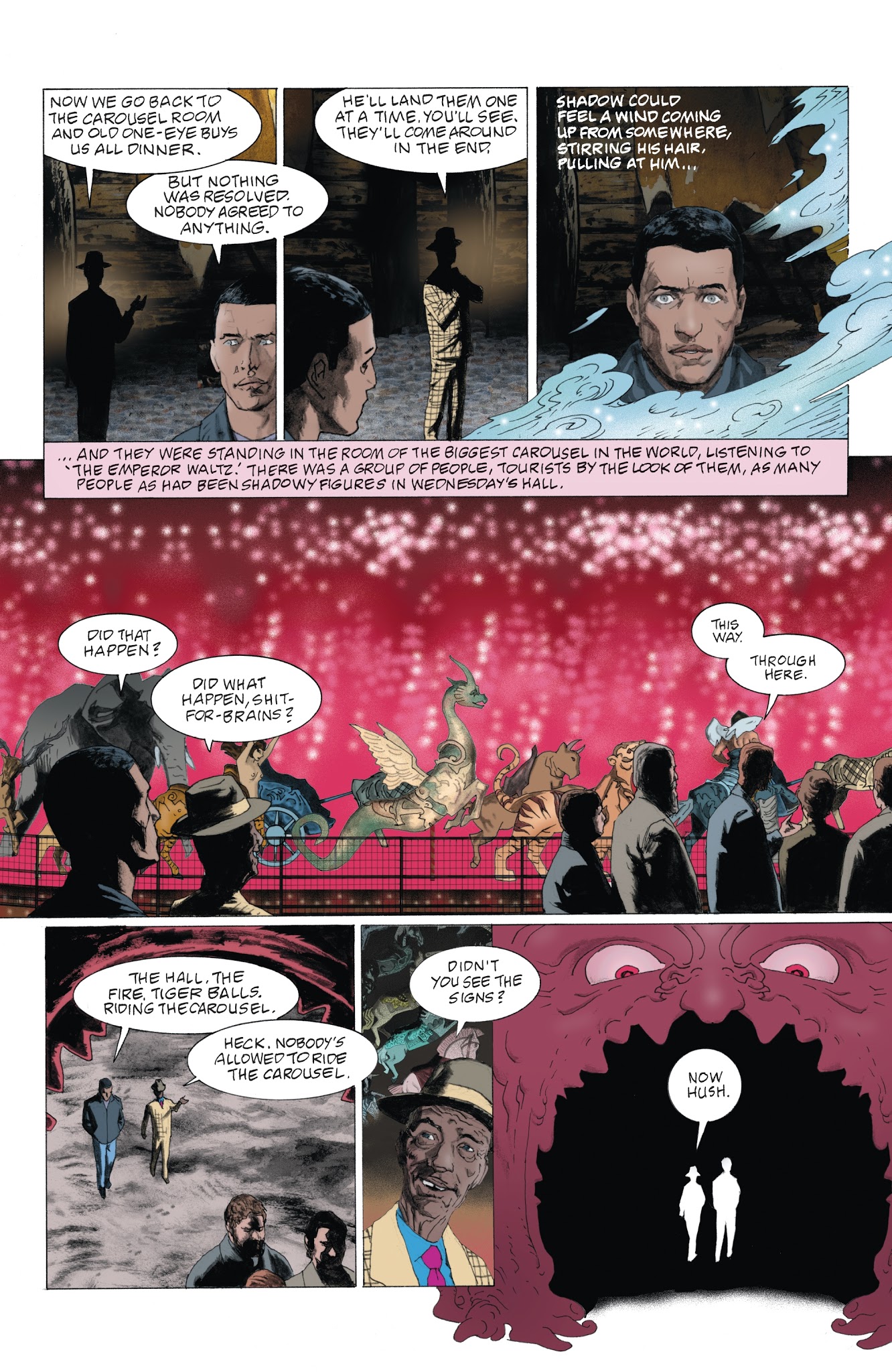 Read online American Gods: Shadows comic -  Issue #6 - 16