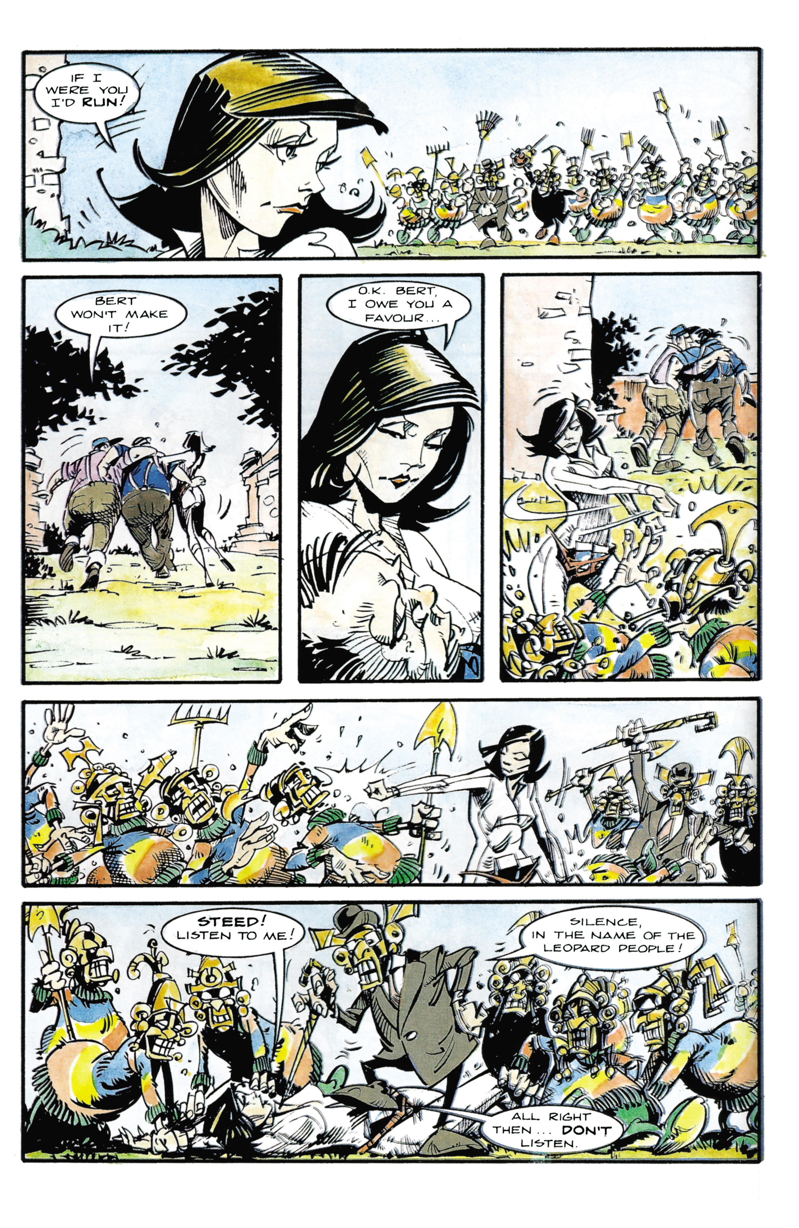 Read online Steed & Mrs. Peel: Golden Game comic -  Issue # Full - 135