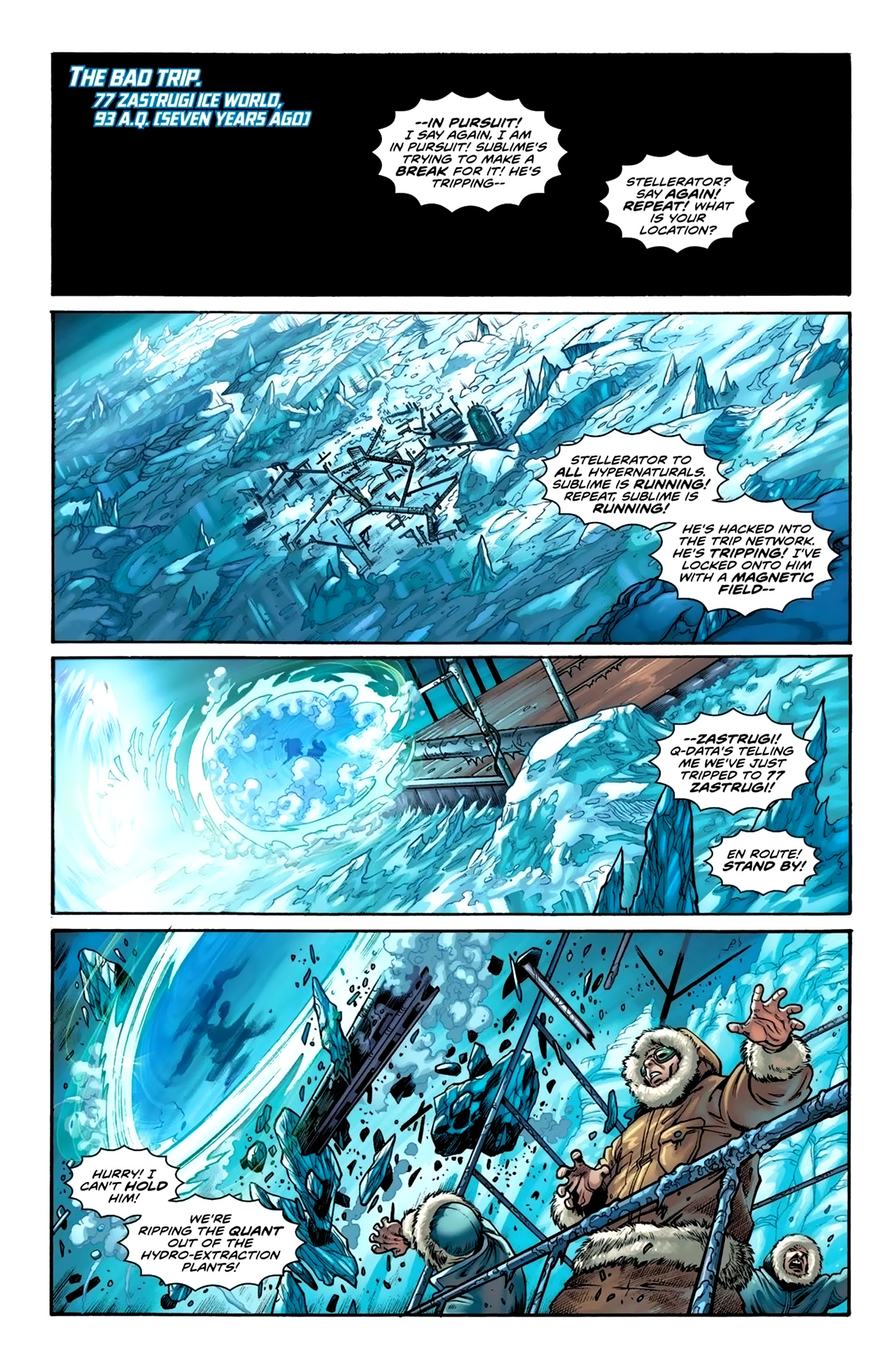 Read online The Hypernaturals comic -  Issue #3 - 9